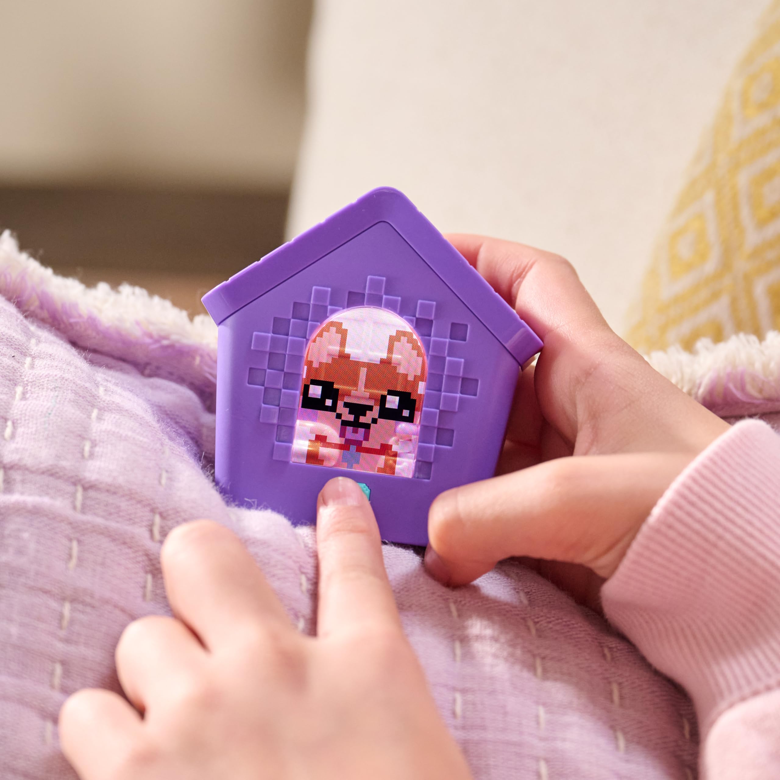 Bitzee Interactive Digital Pet Toy Doghouse with 15 Puppies and 3D Playroom 11