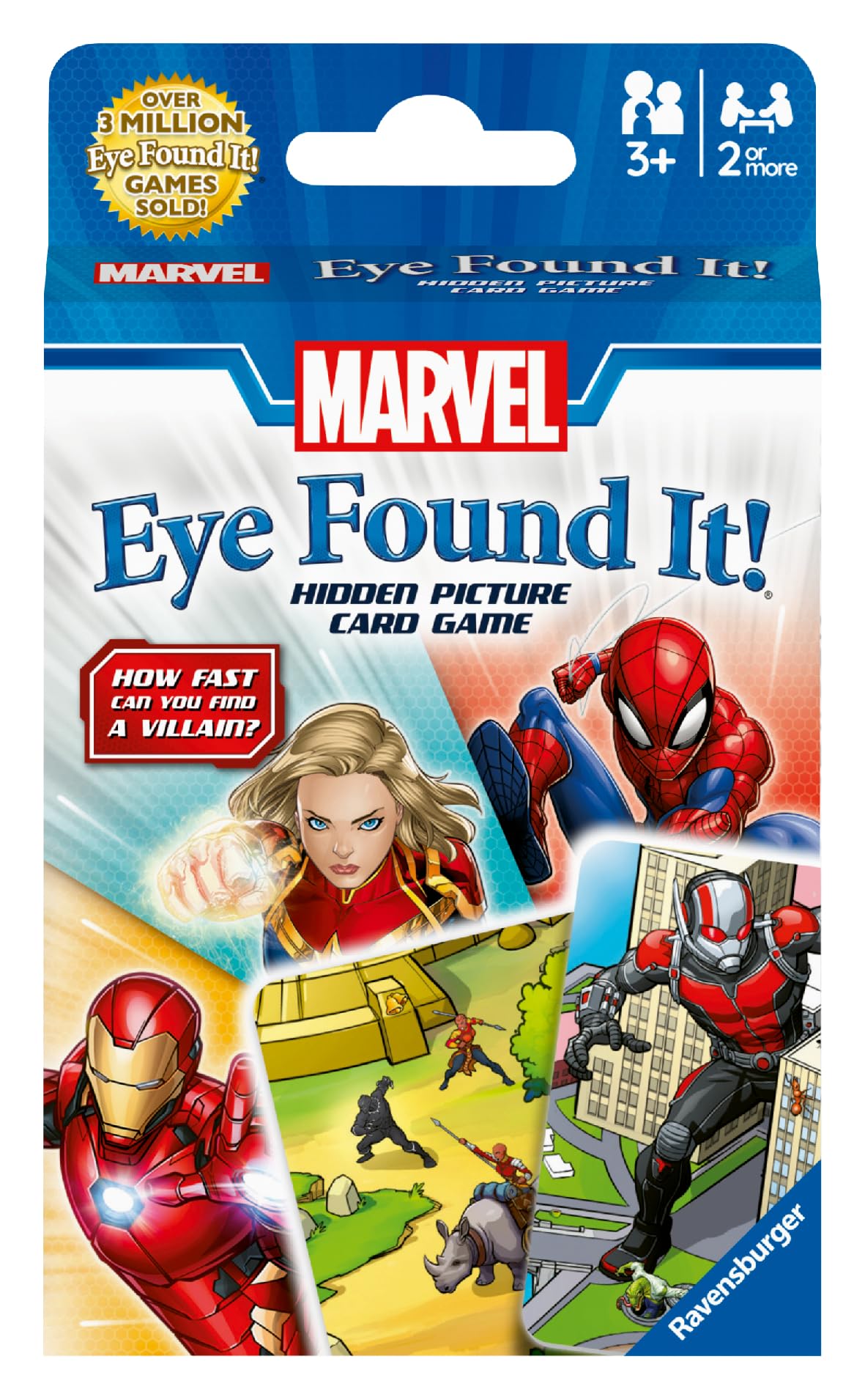 Ravensburger Marvel Eye Found It Card Game for Kids Age 3+ 4