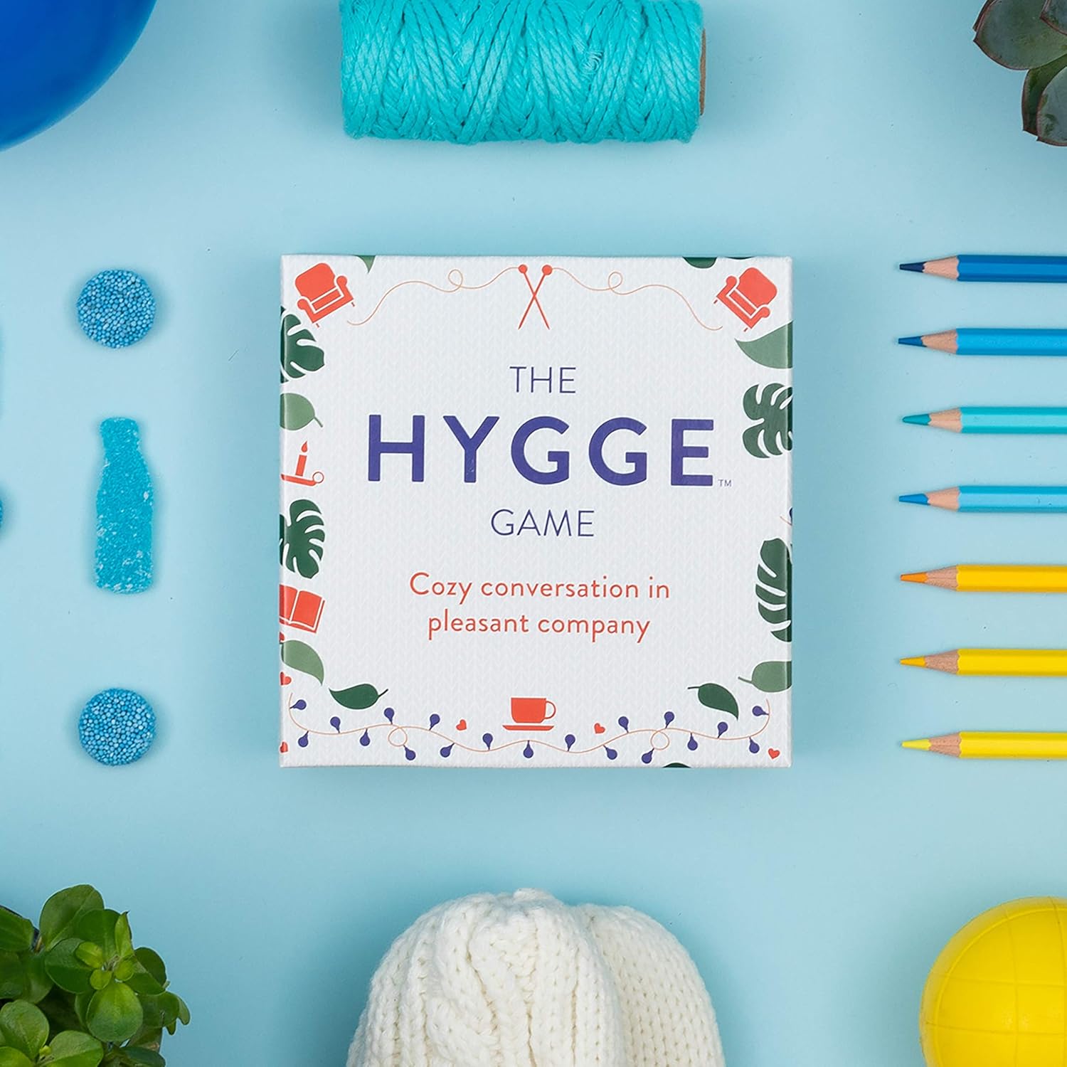 The Hygge Game 21071 Cozy Conversation Card Game 3