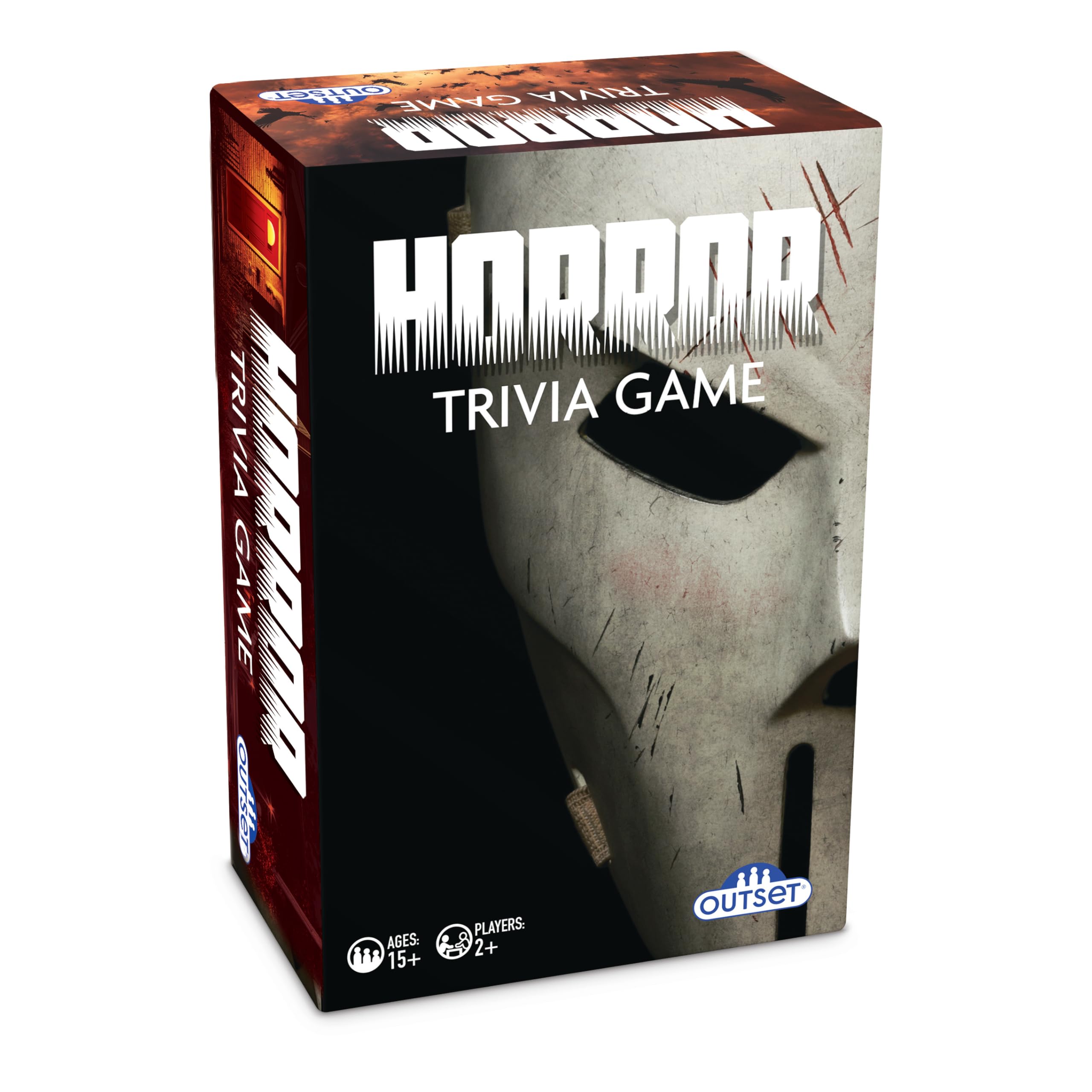 Outset Media Horror Trivia Game - 500 Quiz Questions for Horror Fans