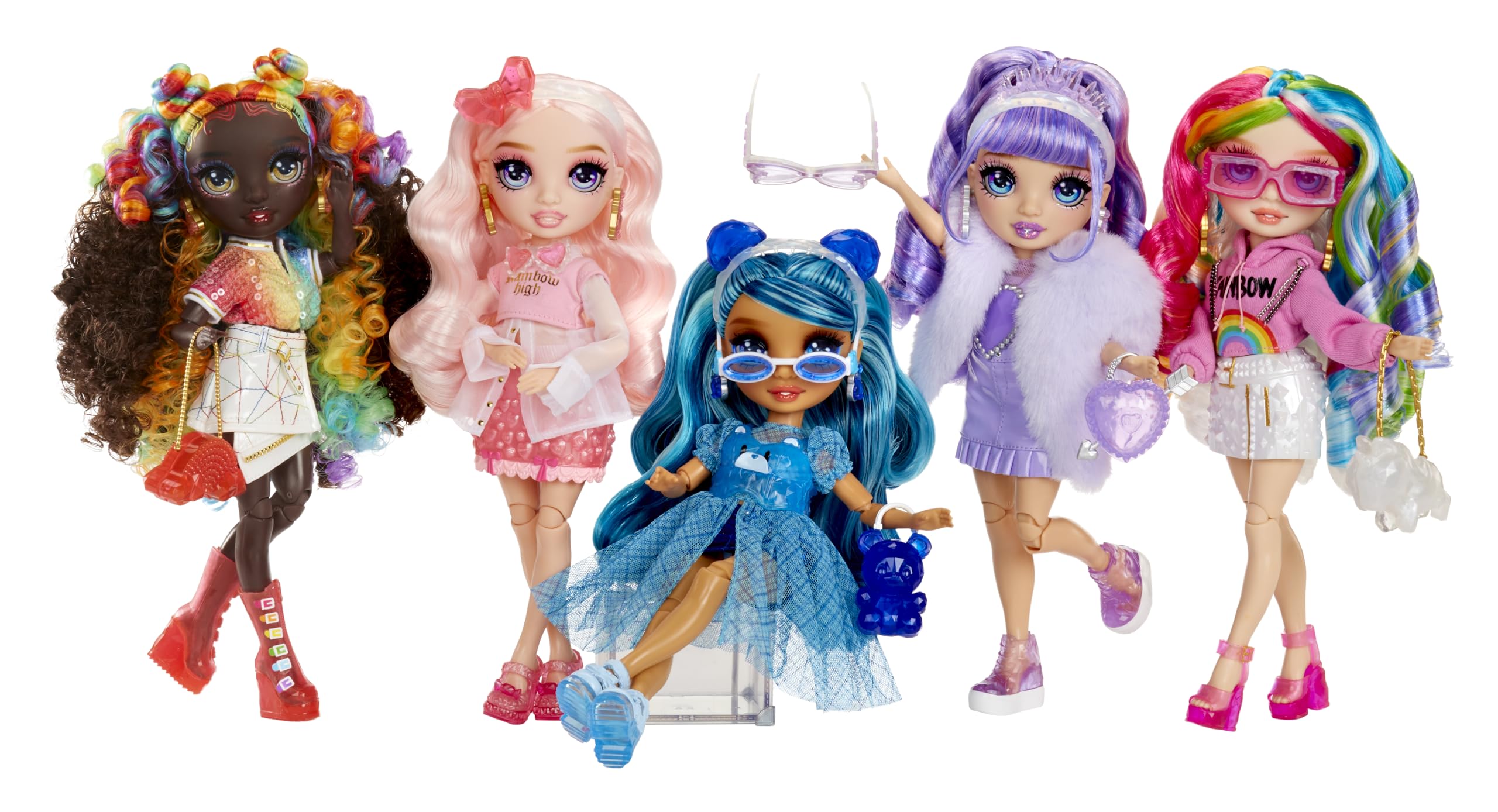 Rainbow High Creative Crystals Skyler - Blue 28 cm Fashion Doll with DIY Crystal Accessory Kit 6