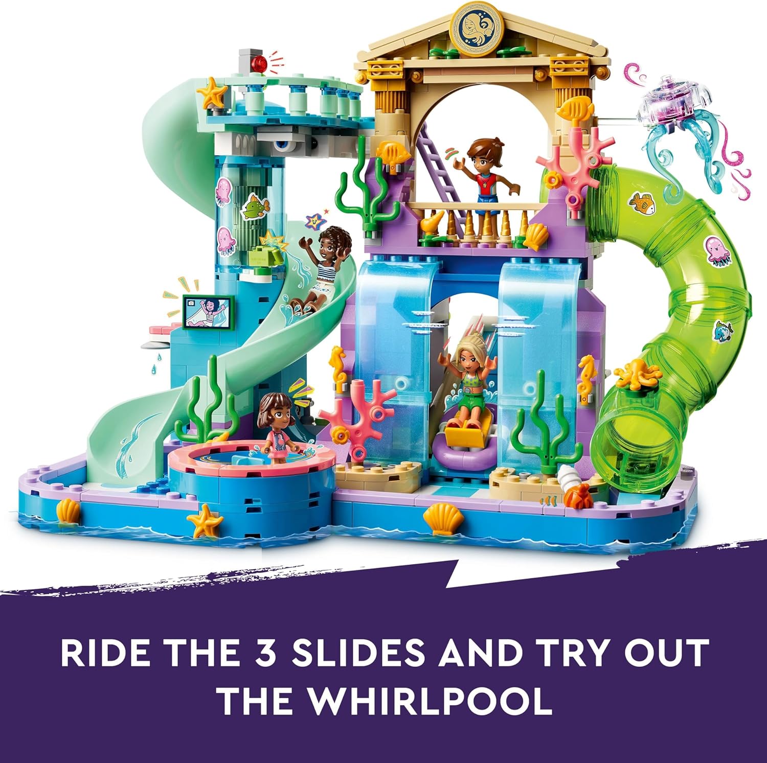 LEGO Friends Heartlake City Water Park Playset - Building Toy for Ages 8+ 4