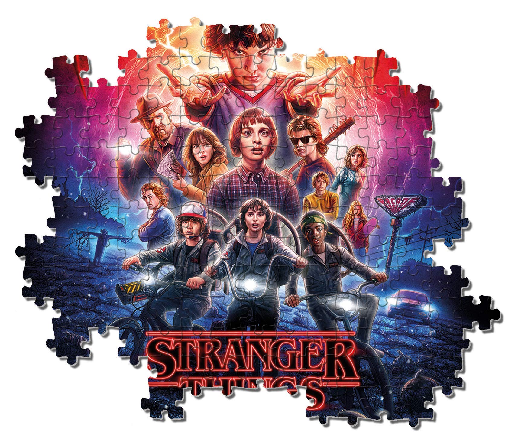 Clementoni Stranger Things 1000-Piece Puzzle - Jigsaw for Adults - Made in Italy 3
