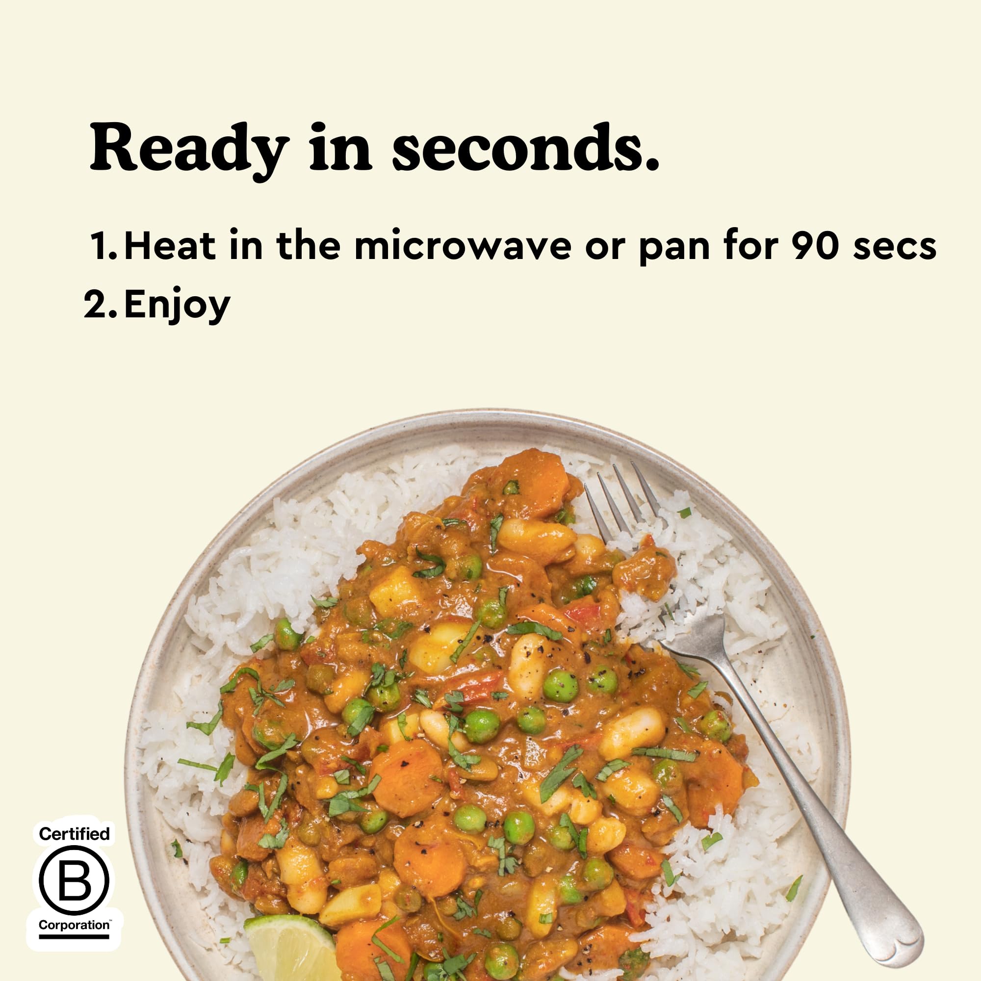 Fiid 100% Natural Vegan Microwave Ready Meals 3-Flavour Multipack 5