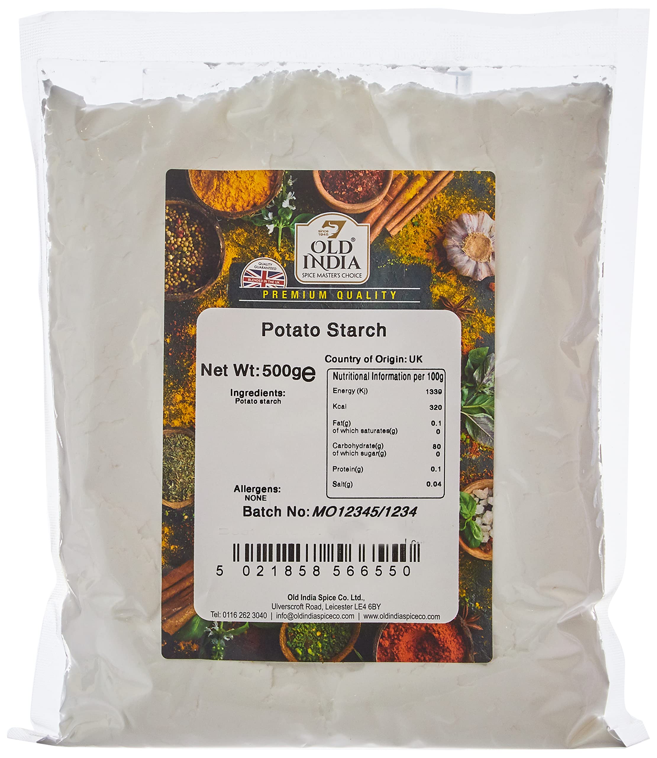 Old India Potato Starch 500 g 4