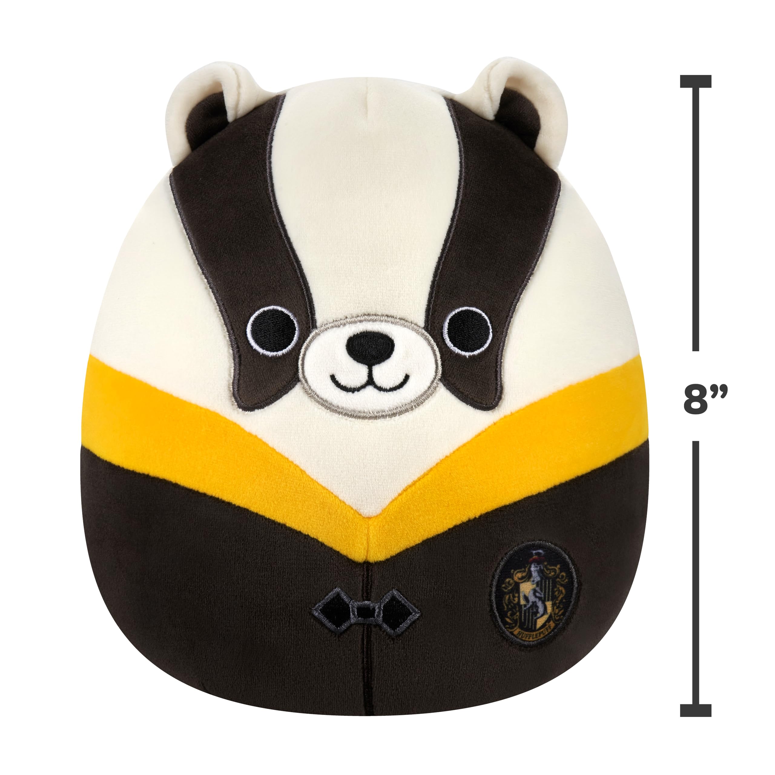 Squishmallows Original Harry Potter 8-Inch Hufflepuff Badger in Hogwarts Robe Plush 12