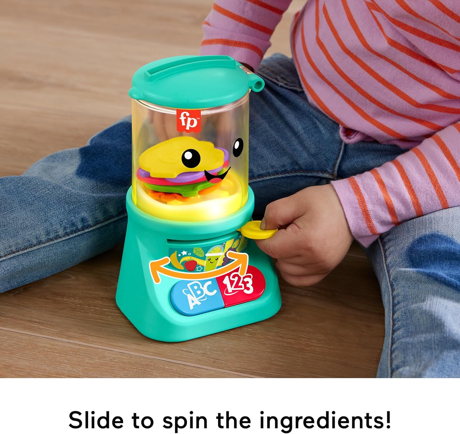 Fisher-Price Laugh & Learn Baby & Toddler Toy Counting & Colors Smoothie Maker P 6