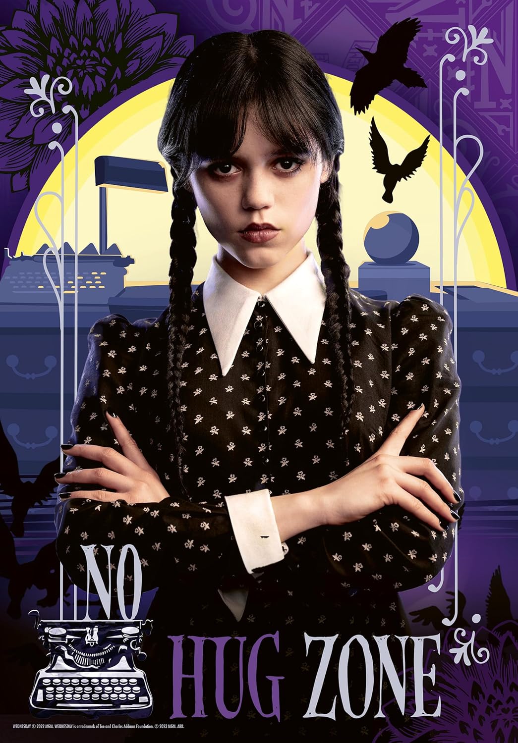 Ravensburger Wednesday Addams 300-Piece Jigsaw Puzzle for Adults and Kids 1