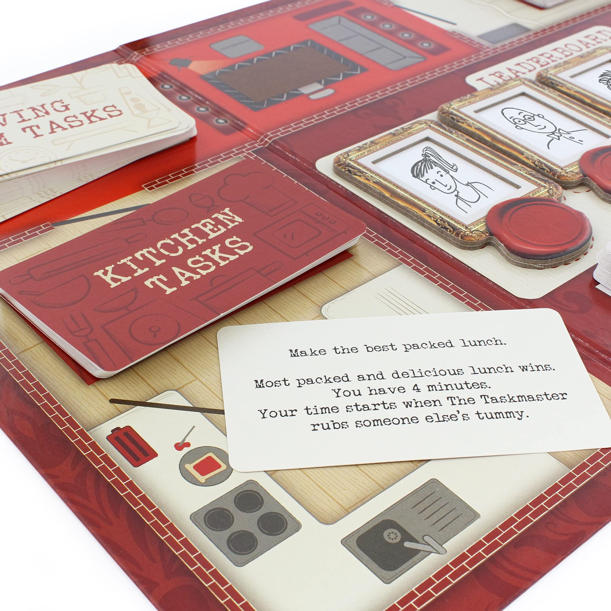 Ginger Fox Taskmaster Board Game - Ludicrous Tasks Challenge for Family & Friends 3
