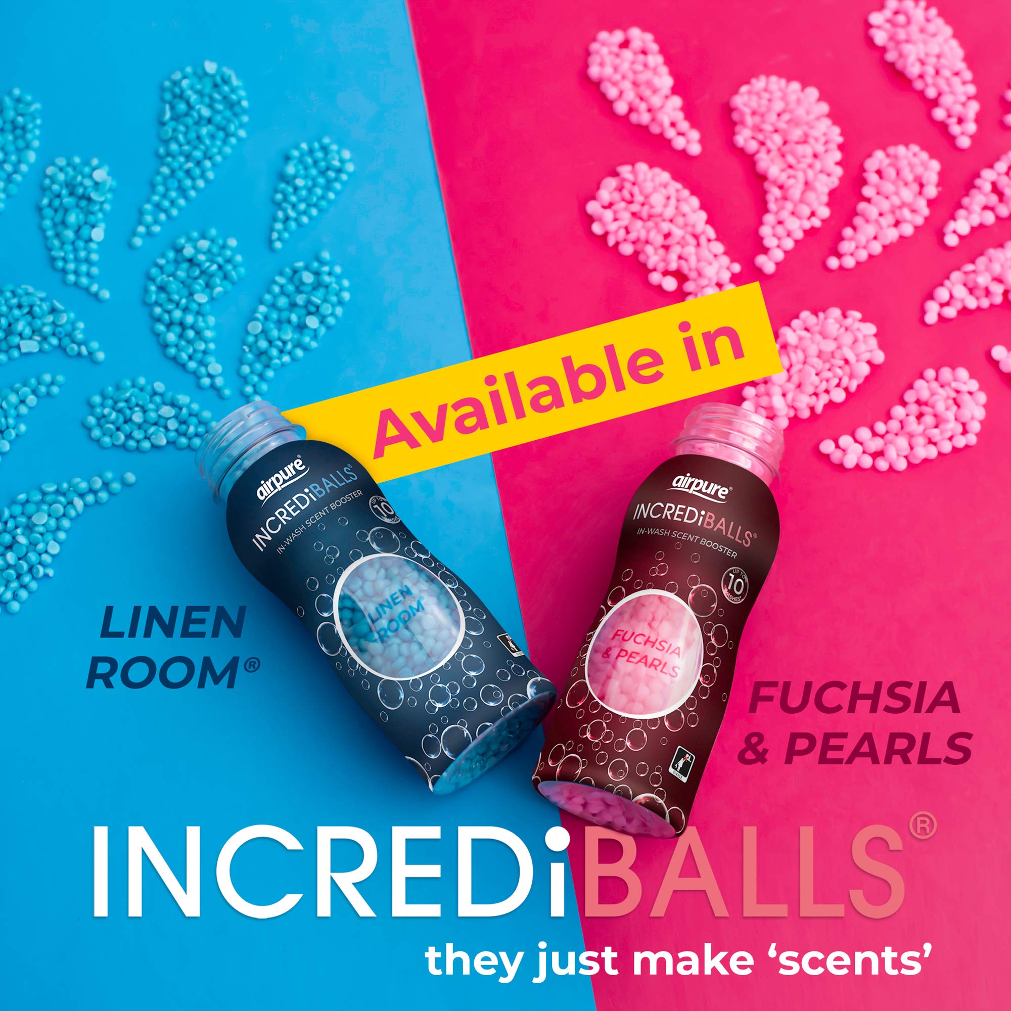 Airpure - INCREDiBALLS in-Wash Scent Booster (AP-IB-317), 10 Washes 4