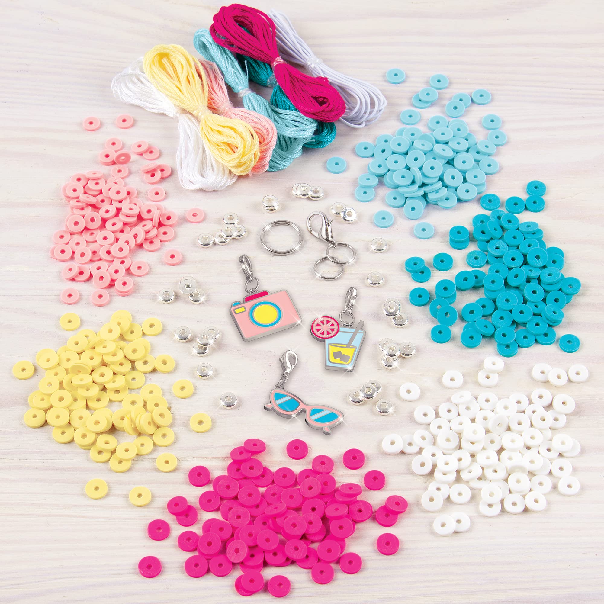 Make It Real 1317 Jewellery Making Kit - Creative Bracelet Craft Set for Kids Ages 8+ 3