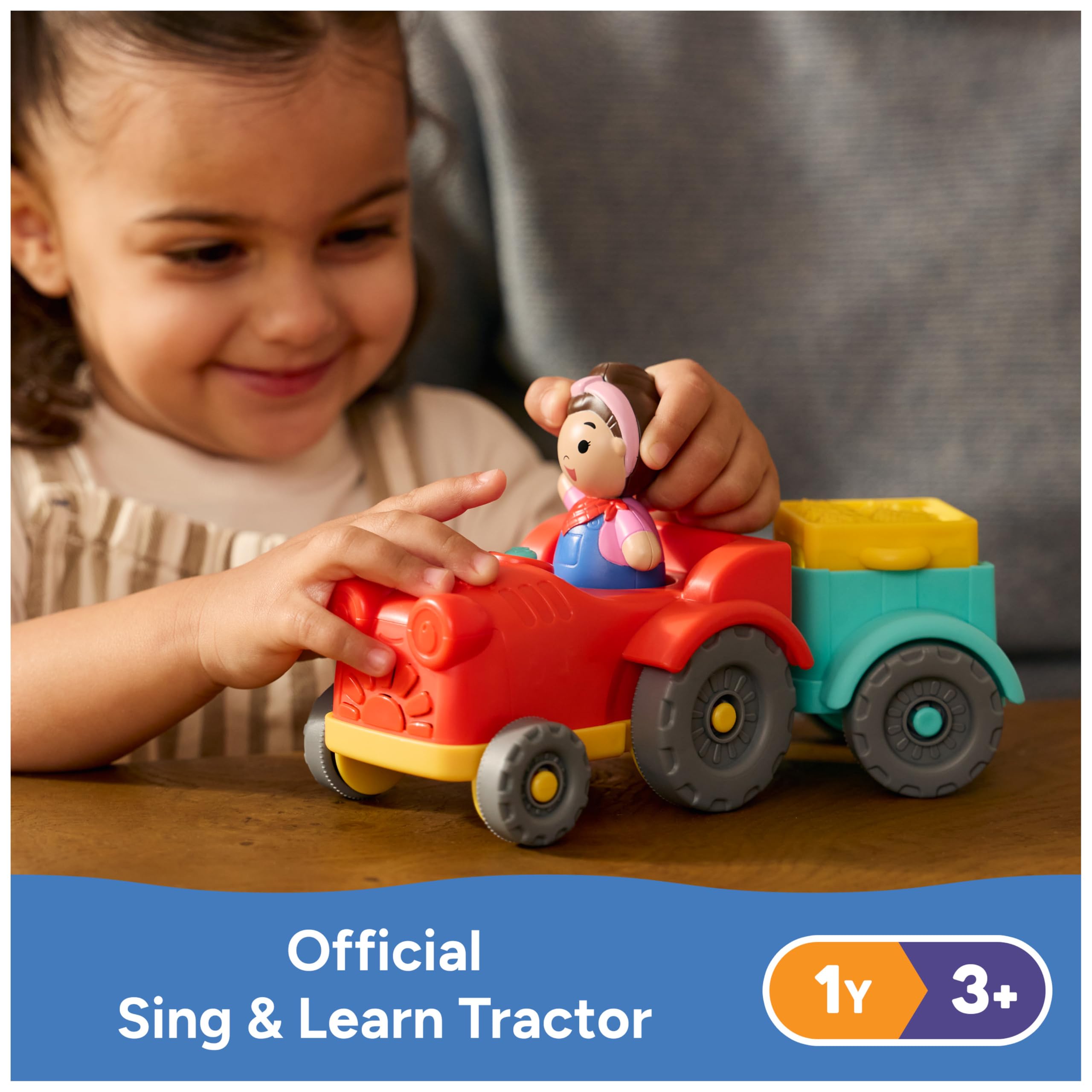 Ms. Rachel Sing & Learn Tractor - Interactive Toy with Sounds & Figure | Ages 1-3