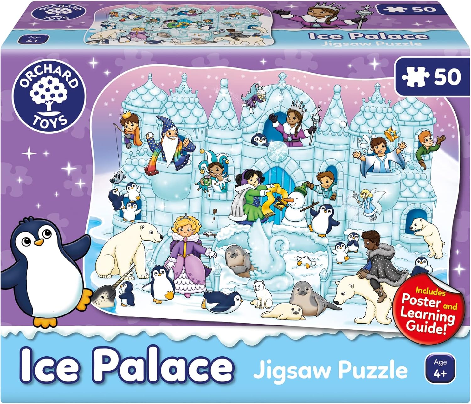 Orchard Toys Ice Palace Jigsaw Puzzle - 50-Piece Educational Puzzle for Ages 4-7 1