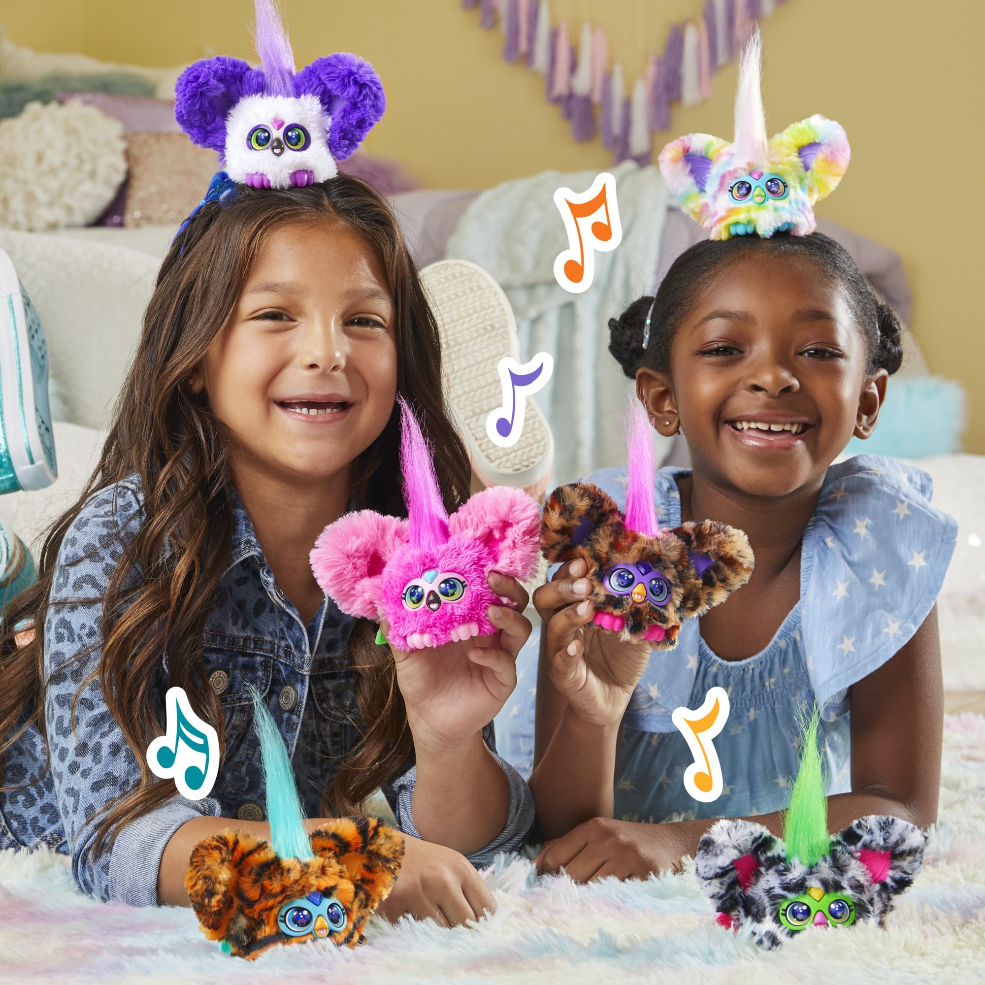 Furby Moo-Boo Cow Interactive Mini Plush Toy - Series 4 Electronic Pet 14