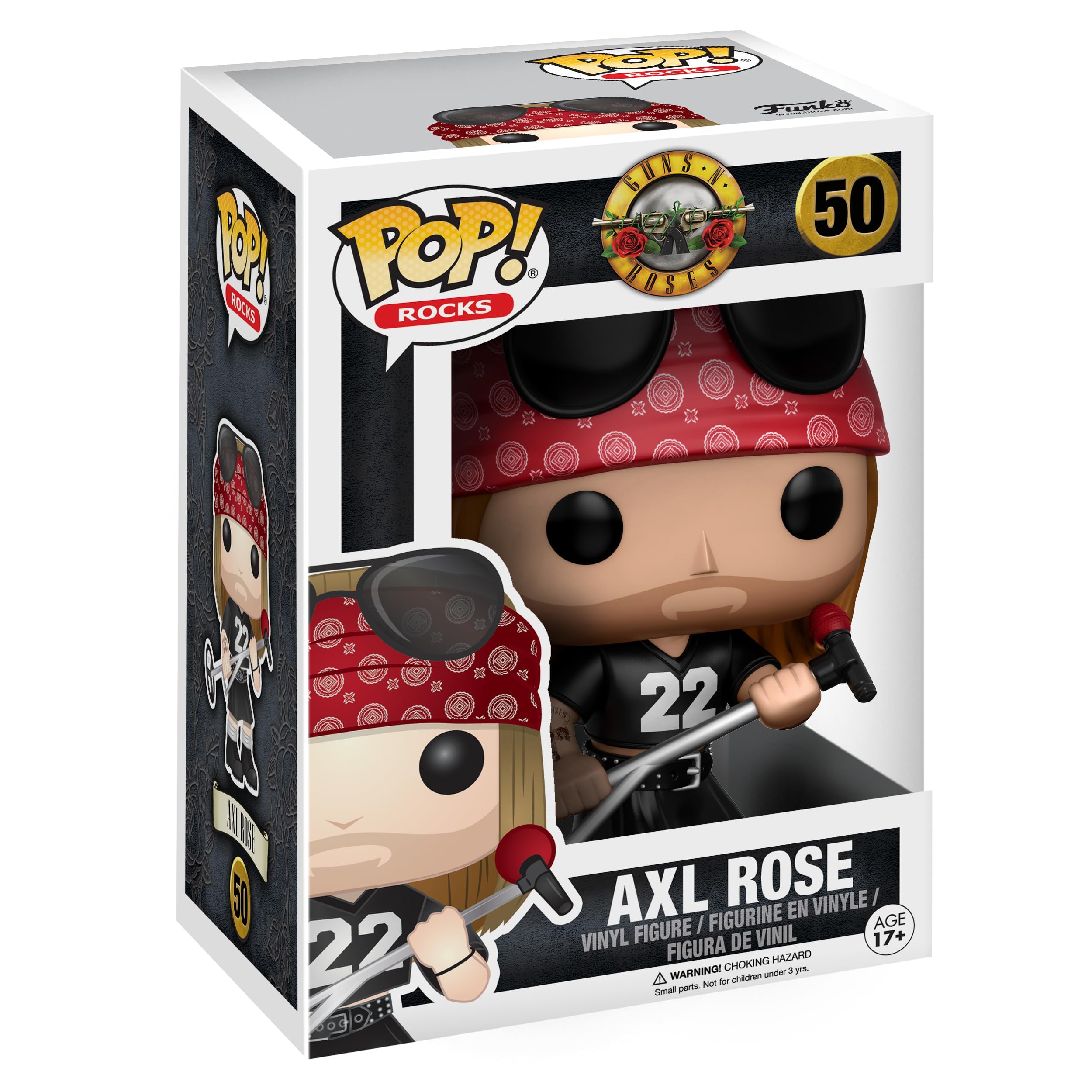 Funko Pop! Rocks: Guns N' Roses - Axl Rose Vinyl Figure 10688 1