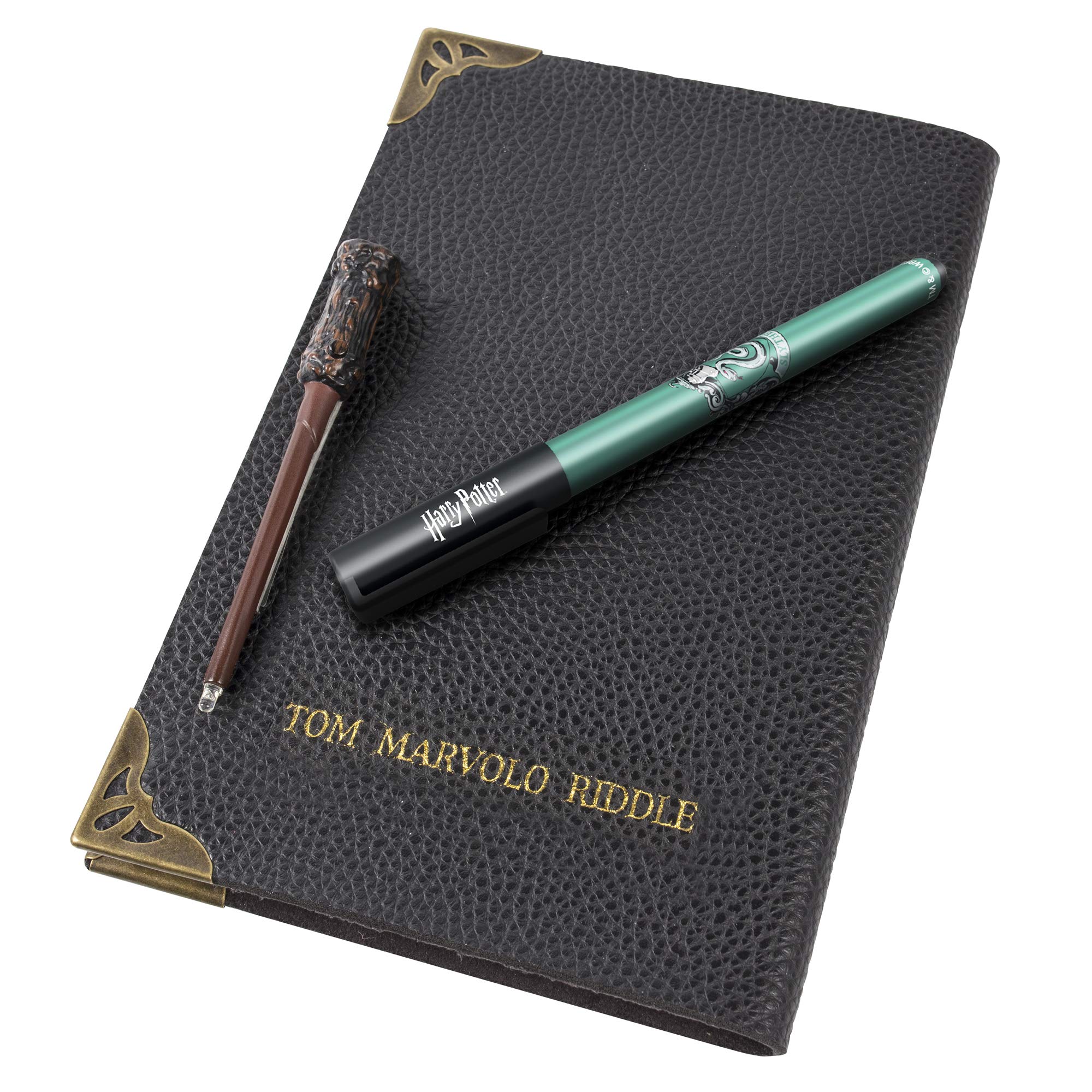 WOW! STUFF - Tom Riddle's Secret Diary with Slytherin Invisible Ink Pen & UV Light-Up Wand 1