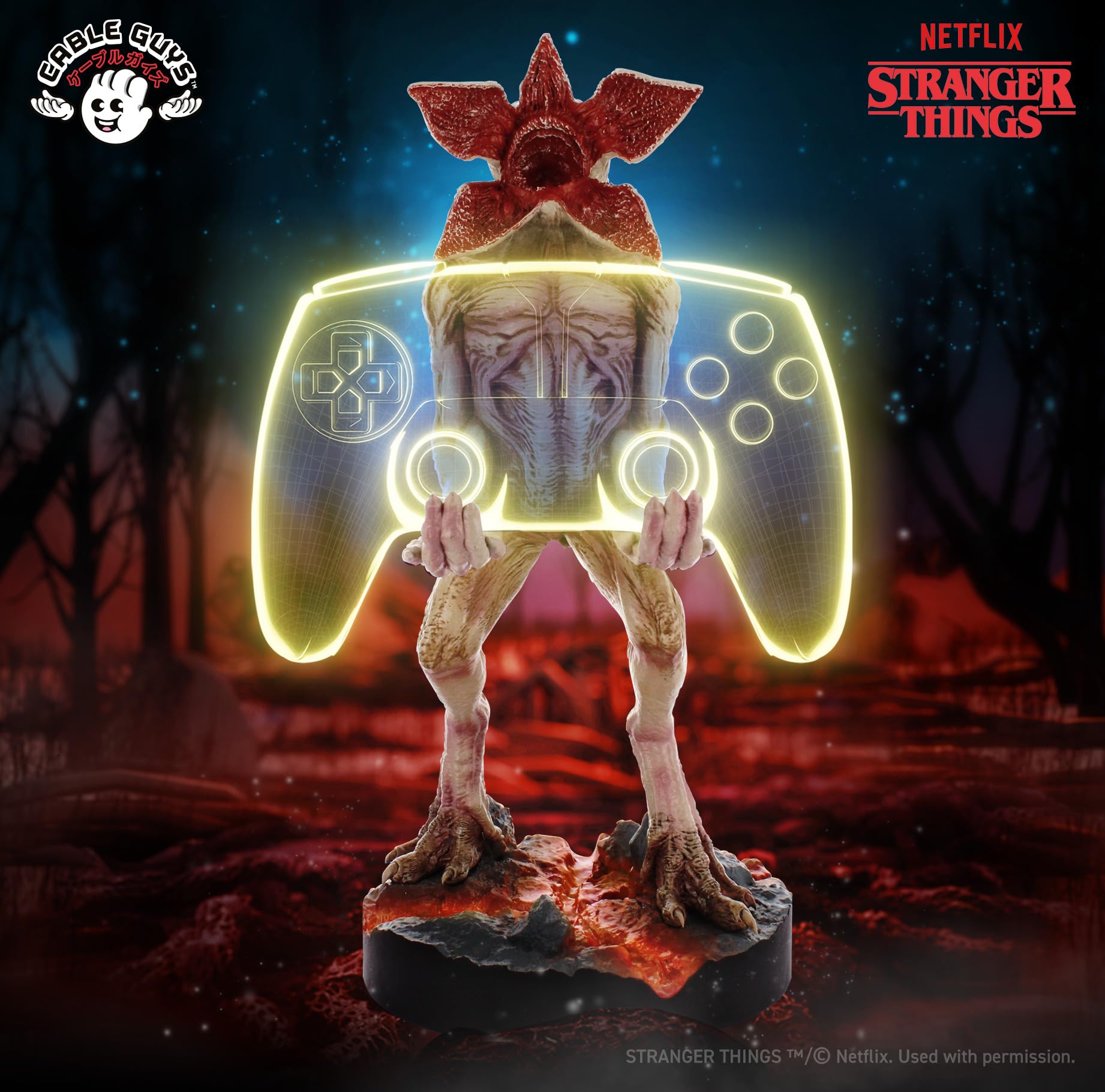 Stranger Things - Demogorgon Controller Holder & Phone Stand for Gaming Setup 12