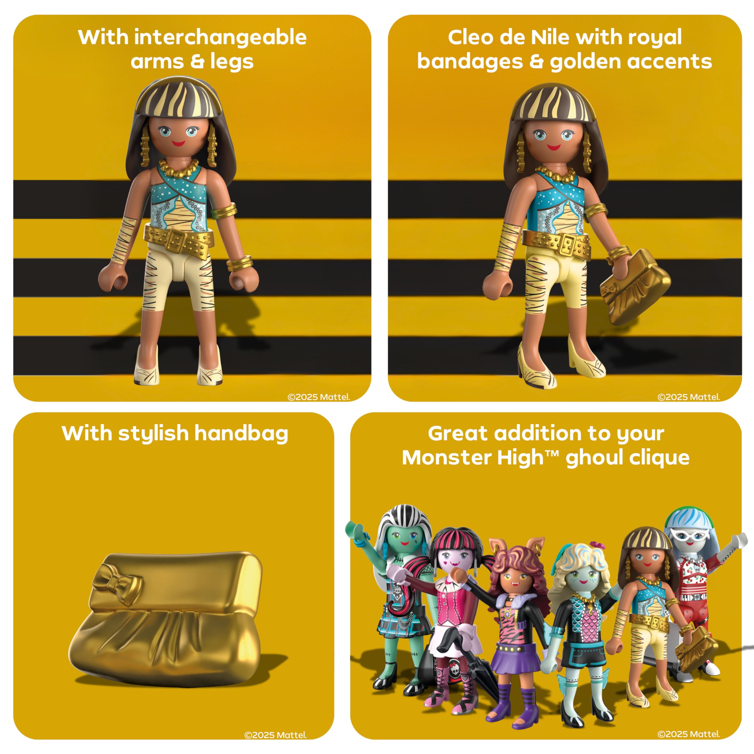 Playmobil Monster High Cleo de Nile Figure Set with Egyptian Accessories 10