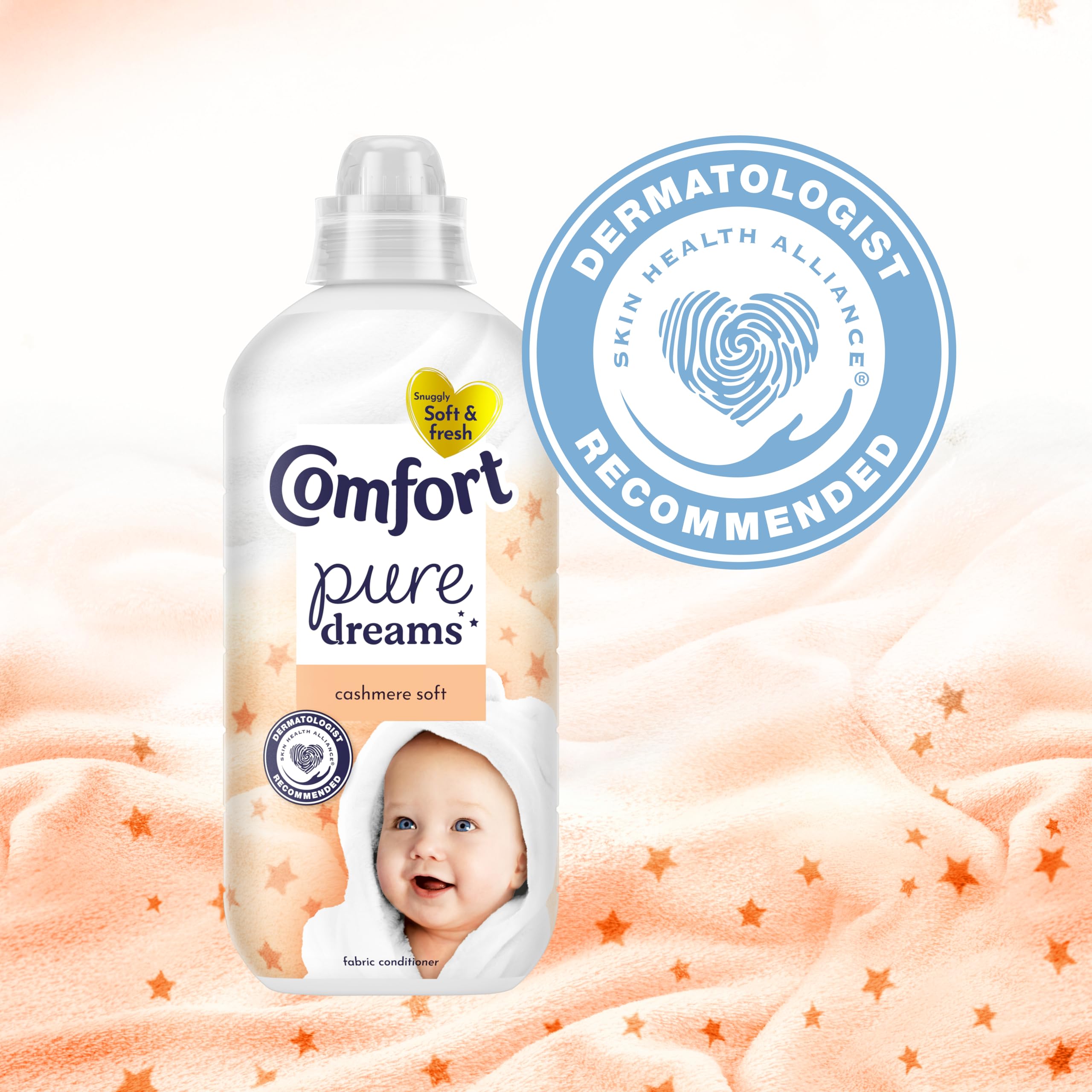 Comfort Pure Dreams Cashmere Soft Fabric Conditioner - Dermatologist Recommended 6