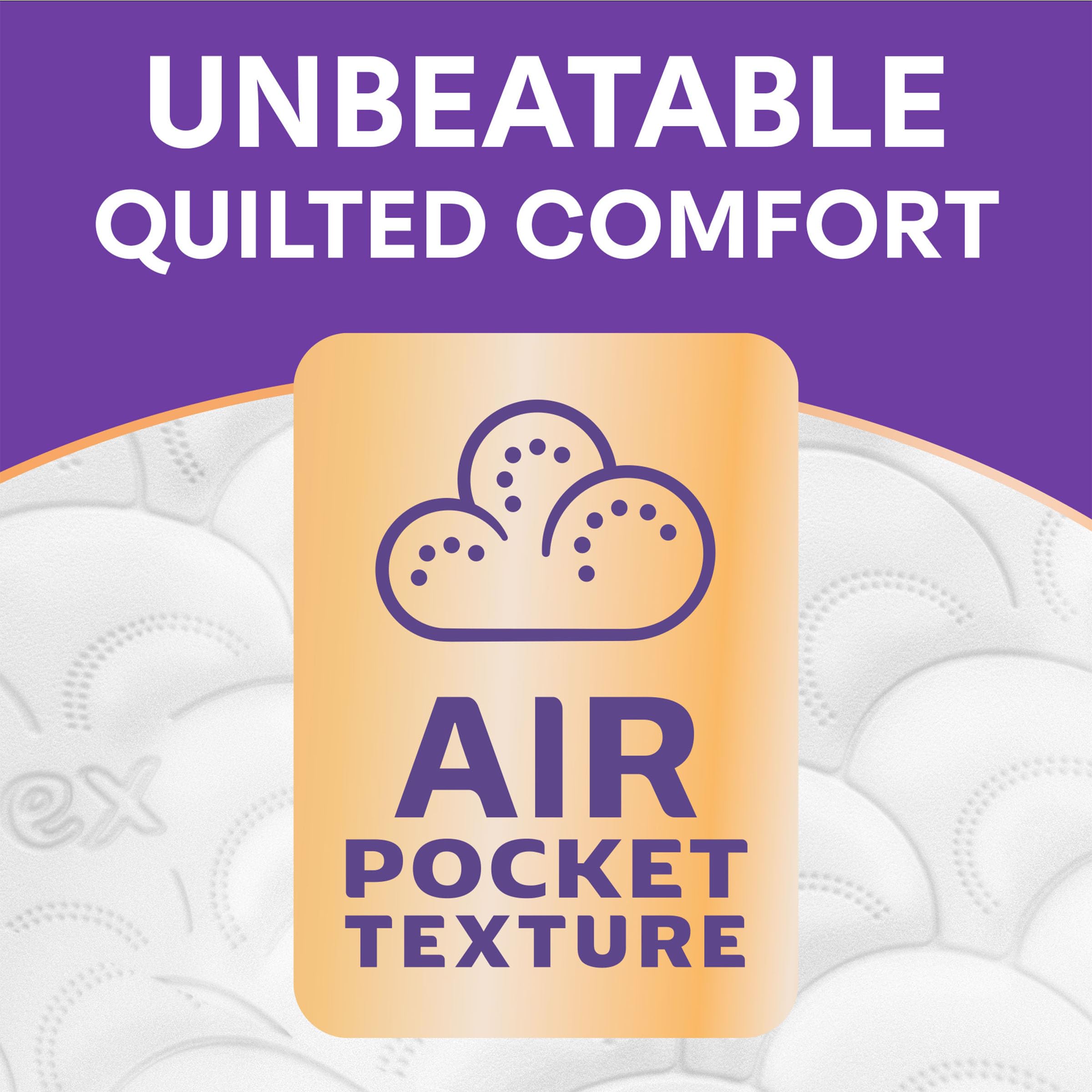 Andrex Ultimate Quilts Toilet Paper 9 Rolls - Air Pocket Technology for Soft, Comfortable Clean 7