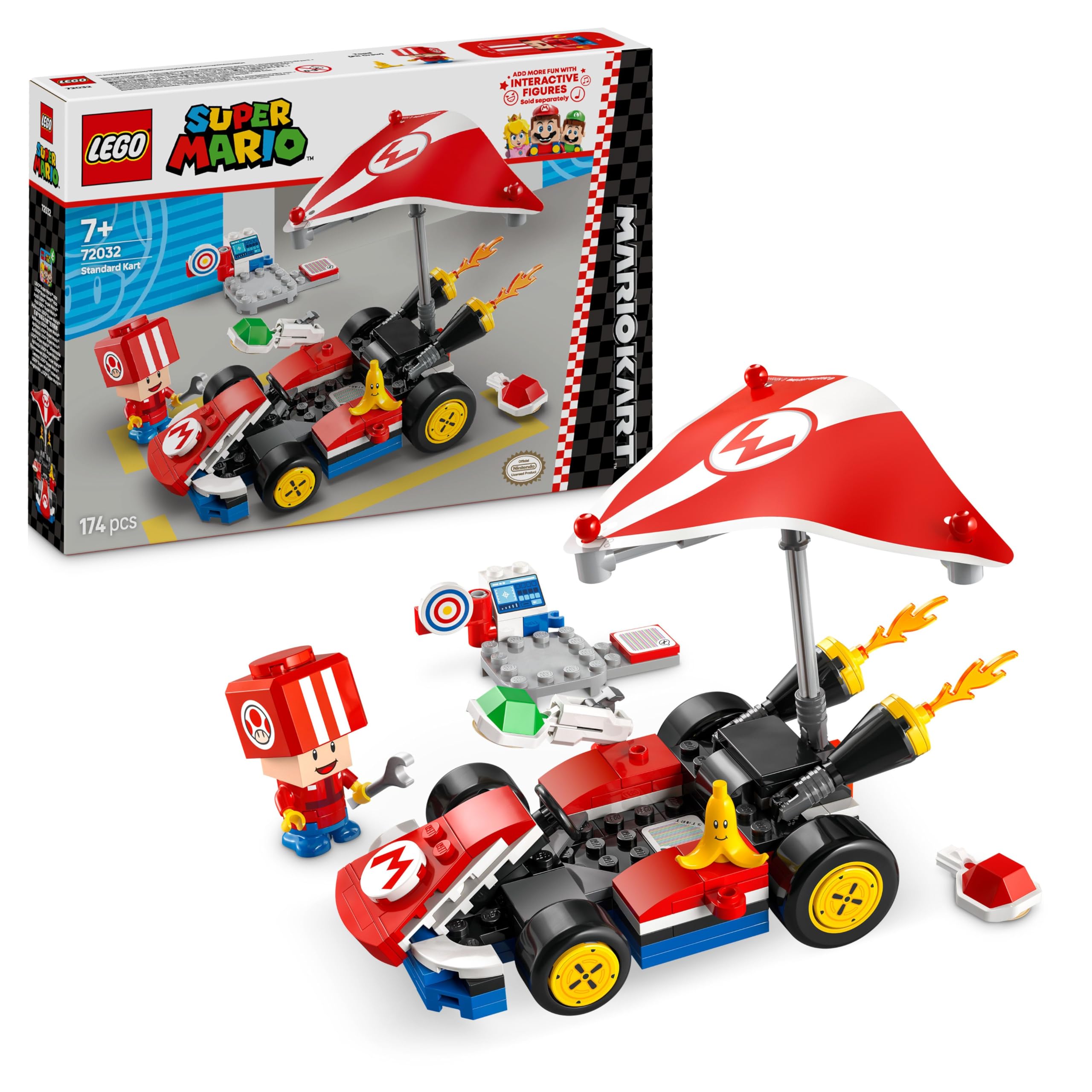 LEGO Super Mario: Mario Kart – Standard Kart Playset for Kids 7+ 1