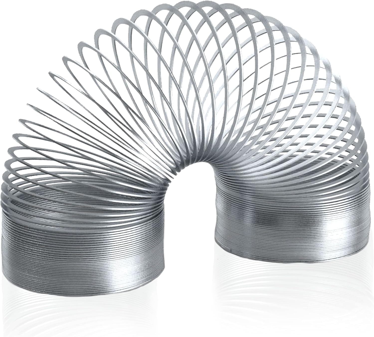 POPULAR SCIENCE Giant Springy Metal Helix Toy - Super-Size Stretchy Spring for Sensory Play & STEM Learning 3