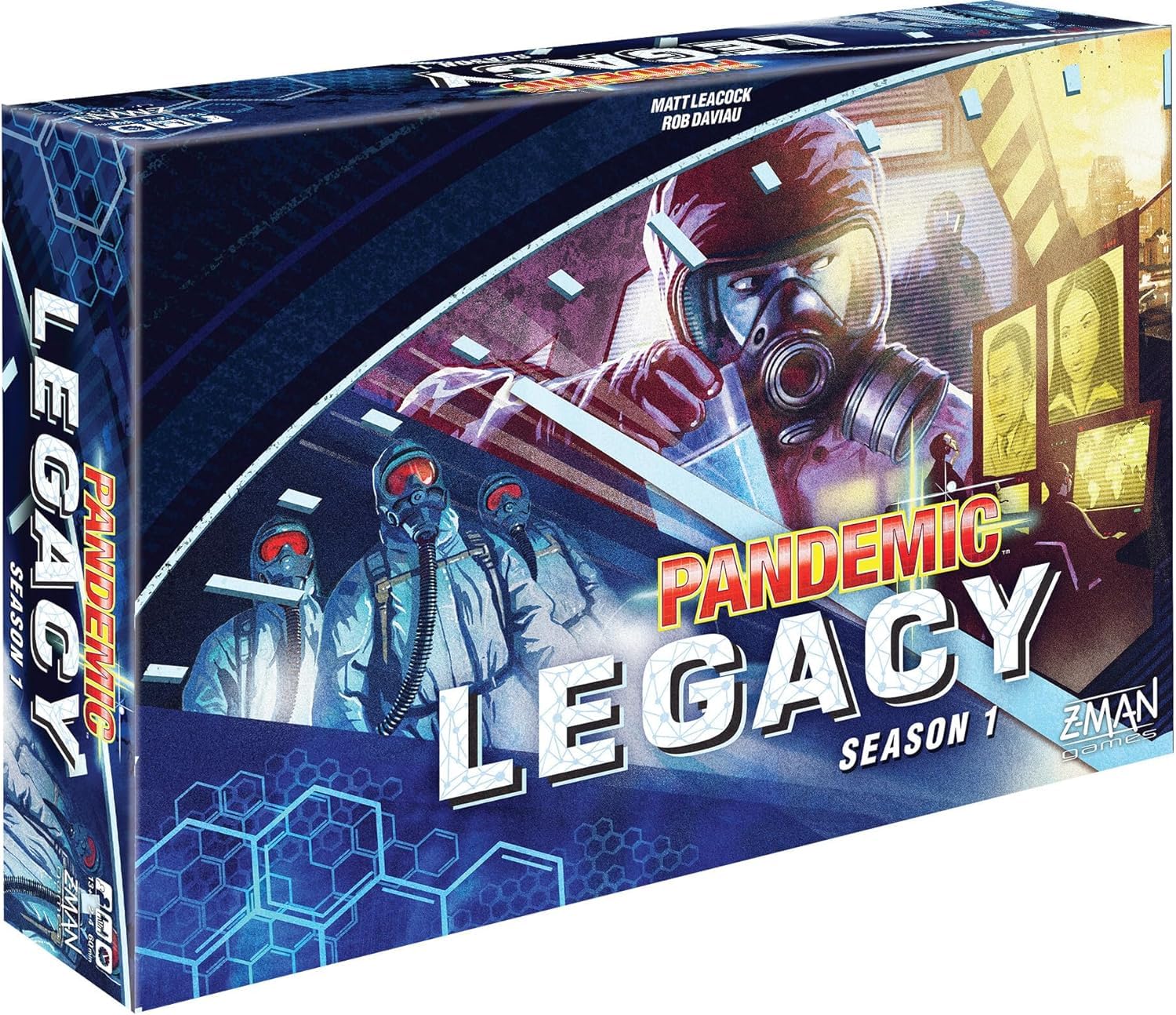 Z-Man Games Pandemic Legacy Staffel 1 Blue Edition Brettspiel