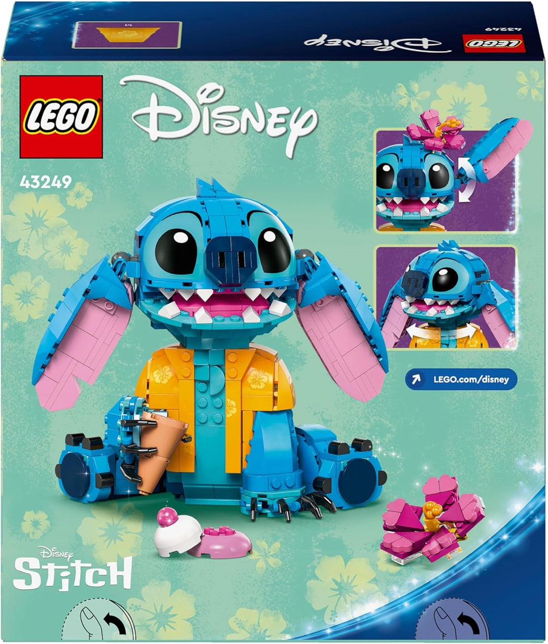 LEGO Disney Stitch Building Set - 730-Piece Playset for Kids 9+