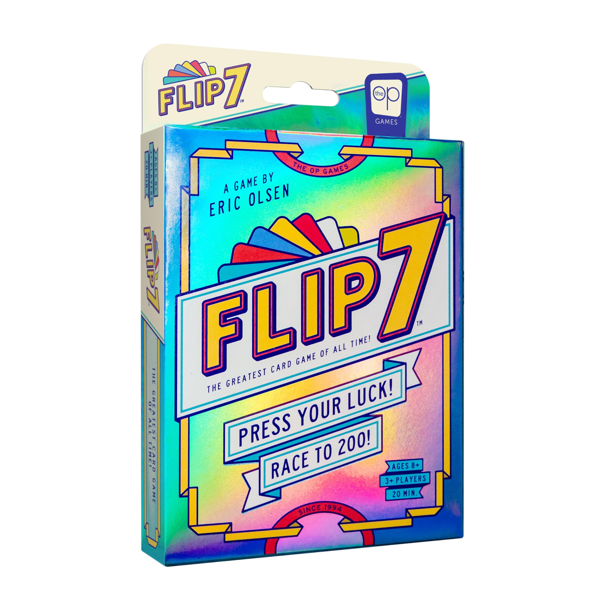 USAopoly Flip 7 Card Game for 3+ Players, Ages 8+, 20-Minute Play Time 1