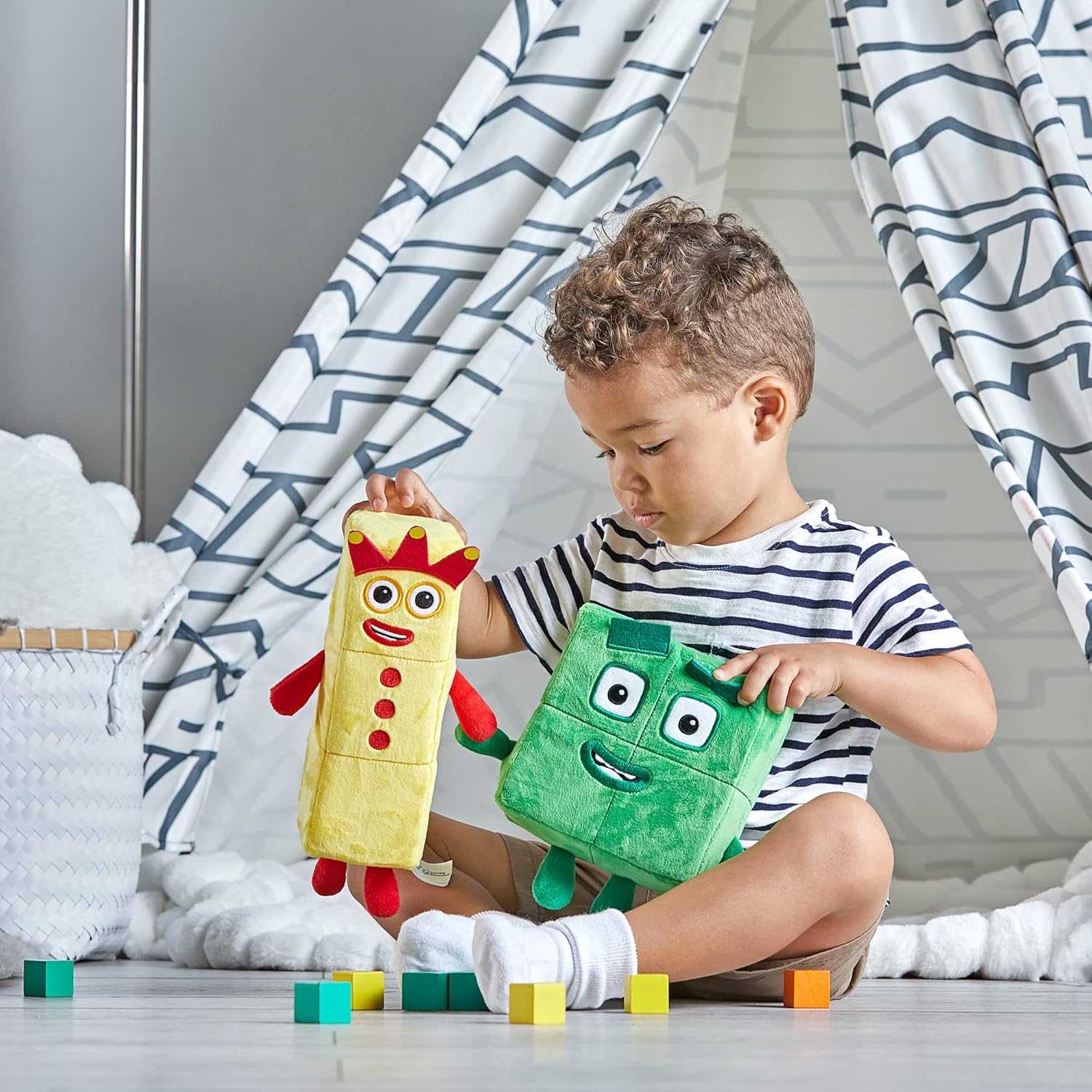 Numberblocks Three and Four Playful Pals - Soft Plush Toys for Toddlers 18M+ 8