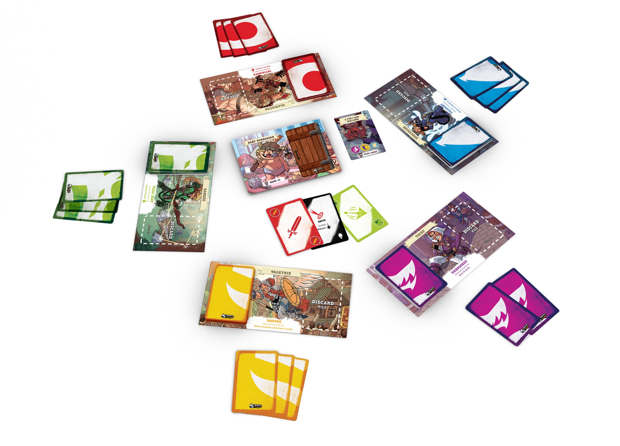 Asmodee 5 Minute Dungeon Card Game for 2-5 Players, Ages 8+ 11