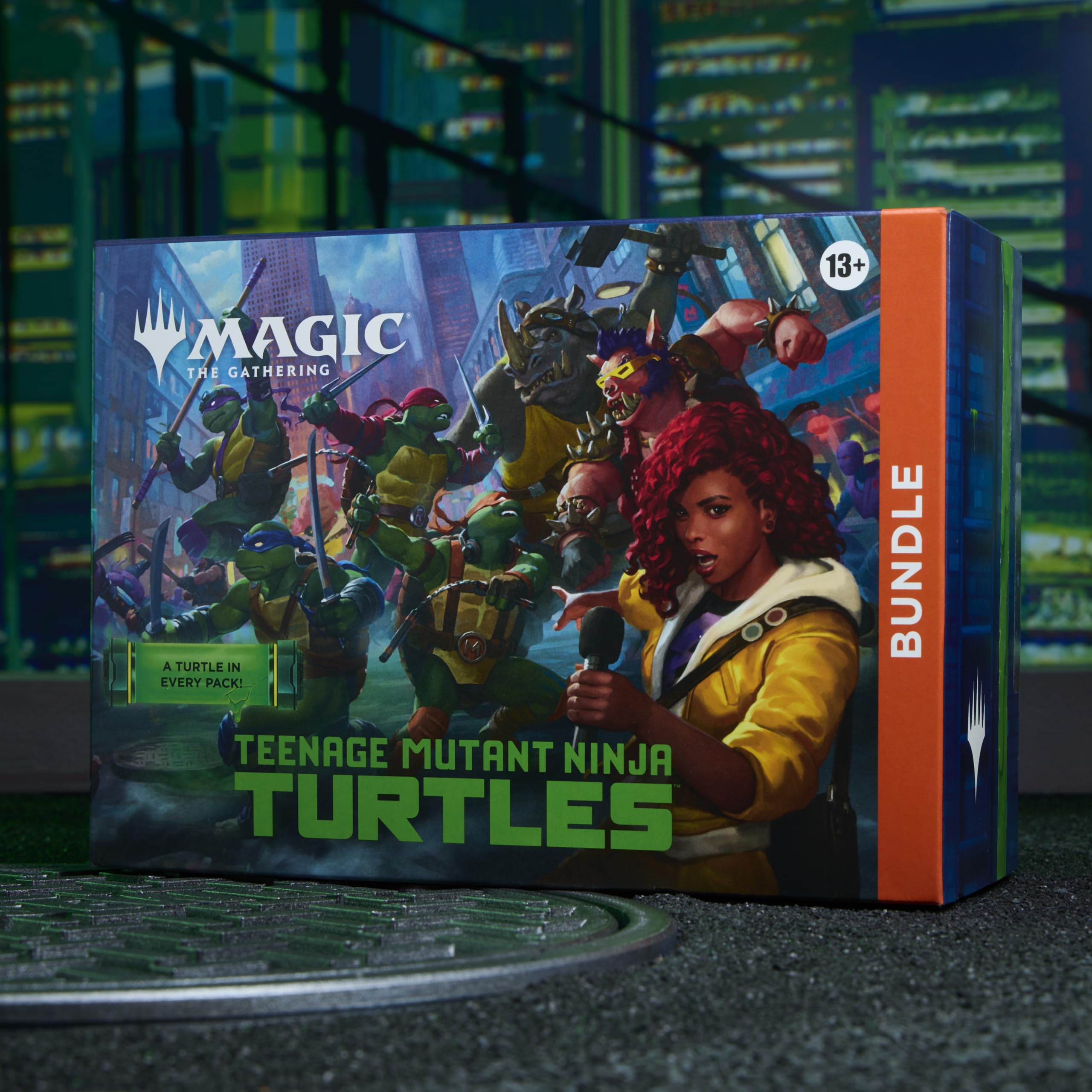 Magic: The Gathering Teenage Mutant Ninja Turtles Bundle | 9 Play Boosters | Multicolor 2