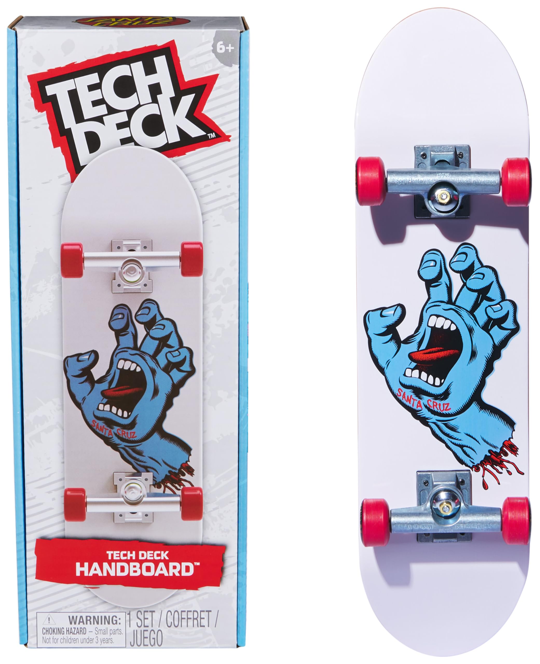 Tech Deck Santa Cruz Handboard - Authentic Mini Skateboard for Kids 6+ 1