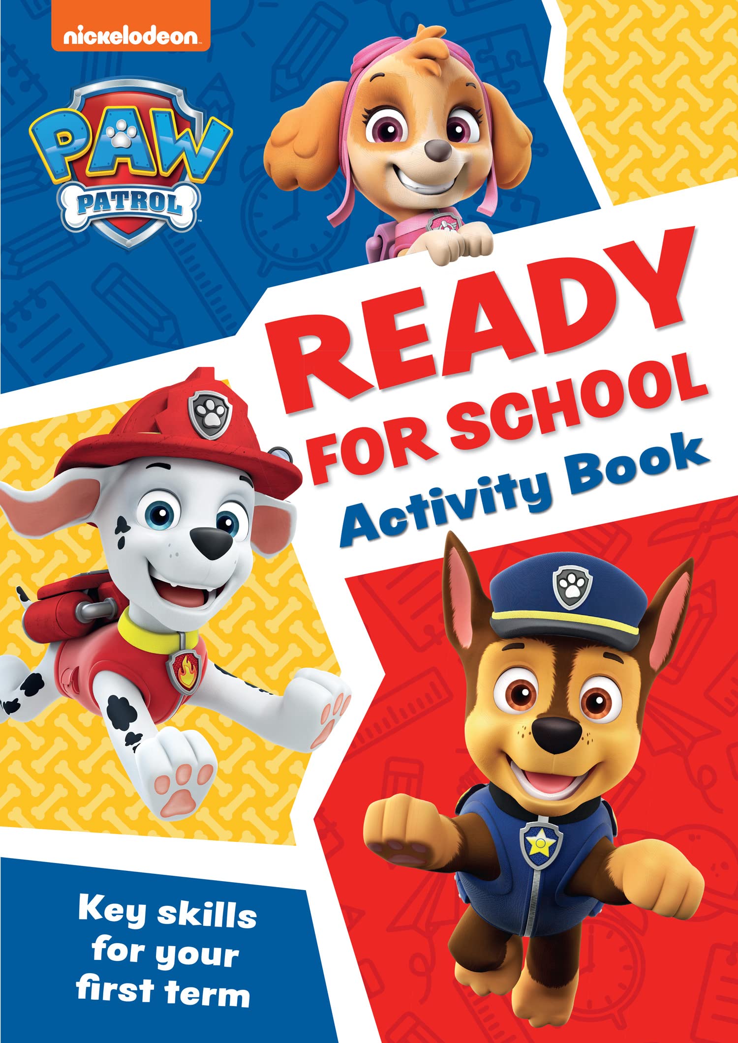 Collins PAW Patrol Ready for School Activity Book - Language Study for Ages 3-4 | Paperback