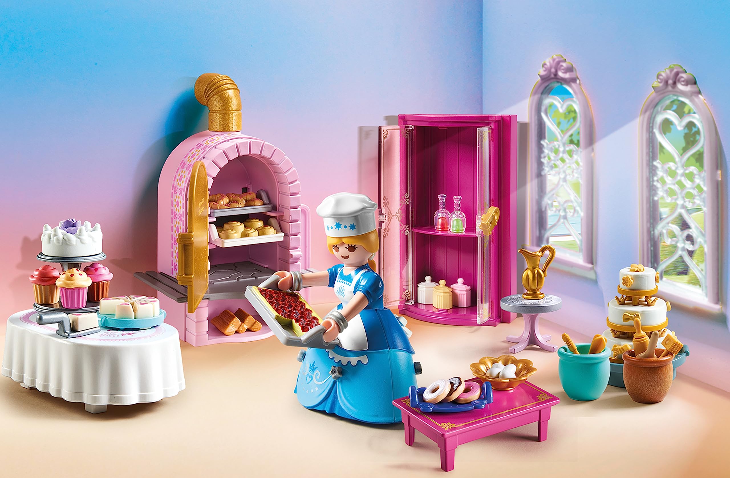 Playmobil 70451 Princess Castle Bakery Playset - Imaginative Role-Play for Ages 4+ 5