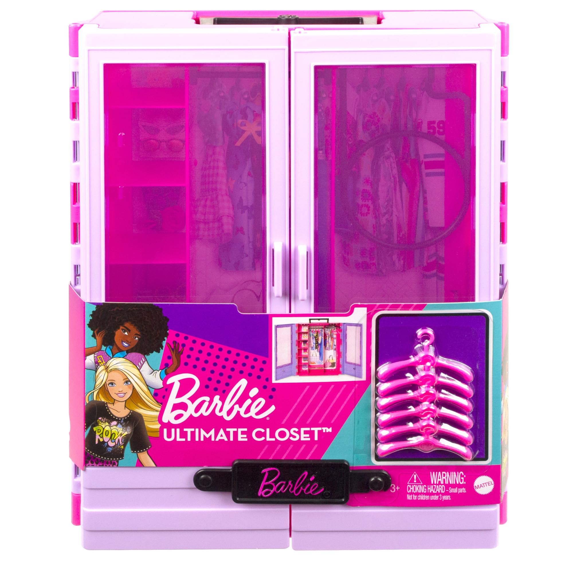 Barbie Fashionistas Ultimate Closet Playset - Portable Storage | HJL65 5
