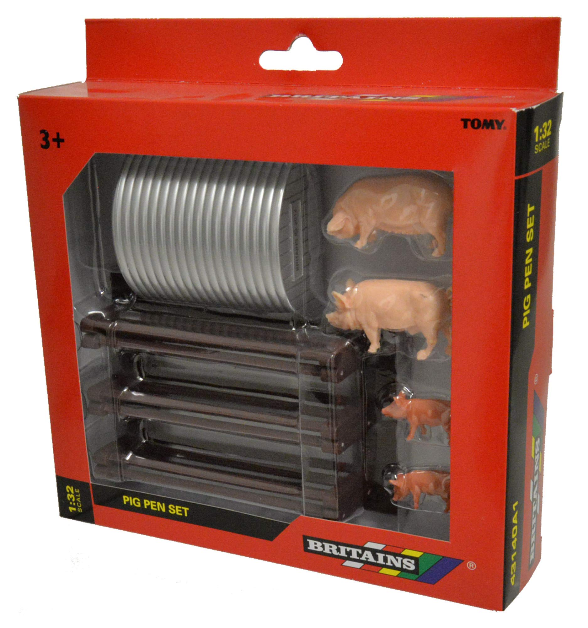 Britains 1:32 Pig Pen Farm Playset - Collectible Animal Figures & Fencing for Kids 3+ 12