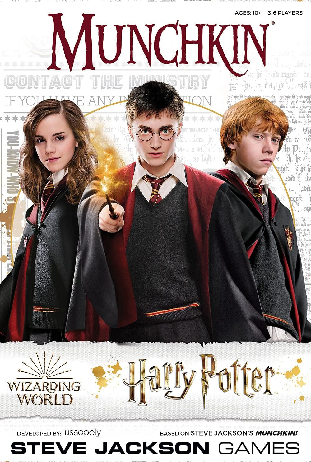 USAopoly Munchkin Harry Potter Board Game | Card Game | 3-6 Players 1