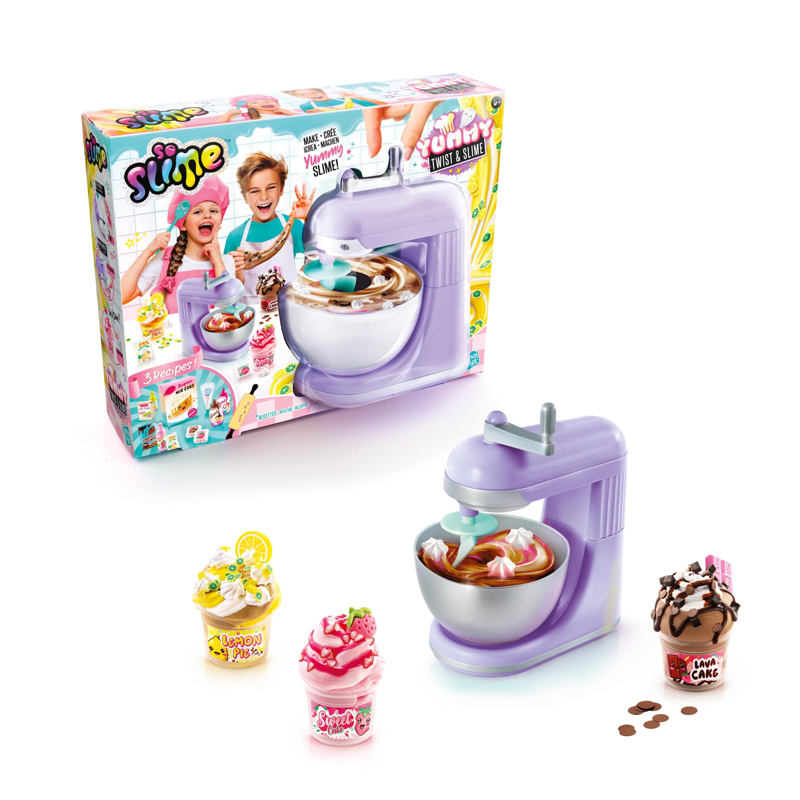 So Slime Yummy Twist & Slime - Real Spinning Mixer Playset for Kids 6+ 10