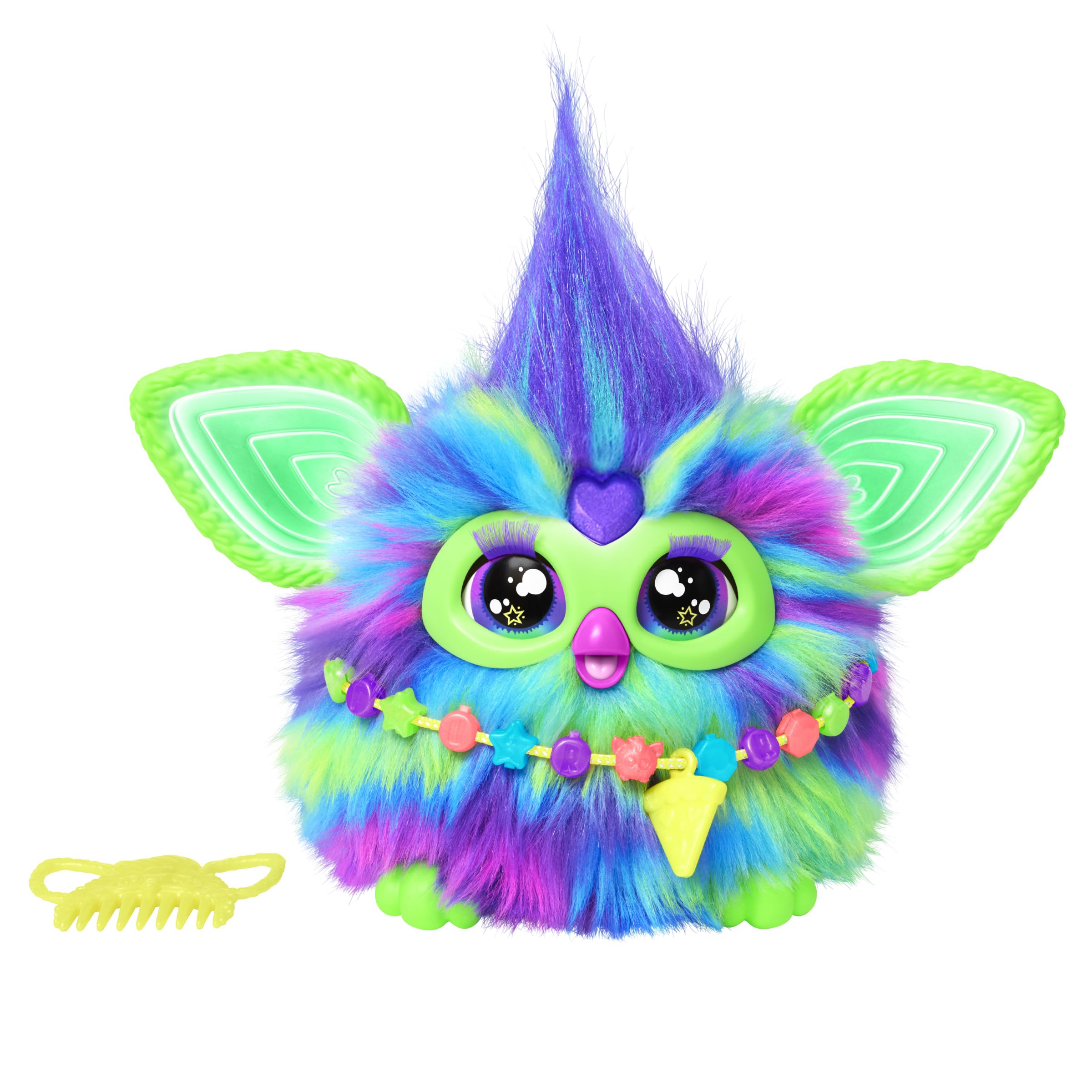 Furby Galaxy Glow in the Dark Interactive Plush Toy - English Version, 6+ Years 1