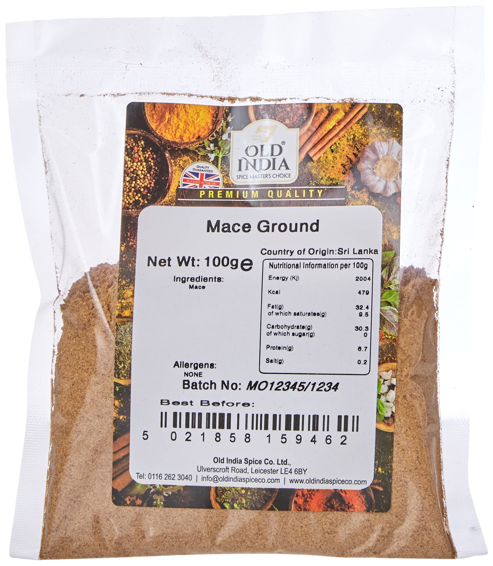 Old India Mace Ground 100g 4