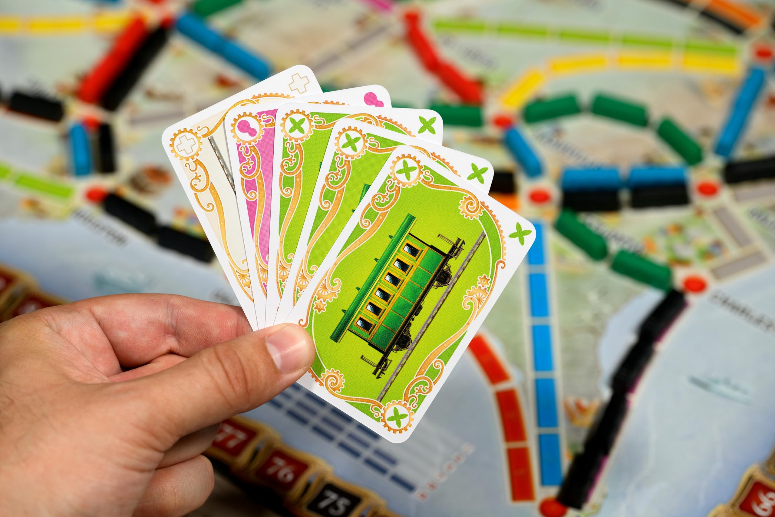 Asmodee Ticket to Ride Family Board Game for 2-5 Players 4