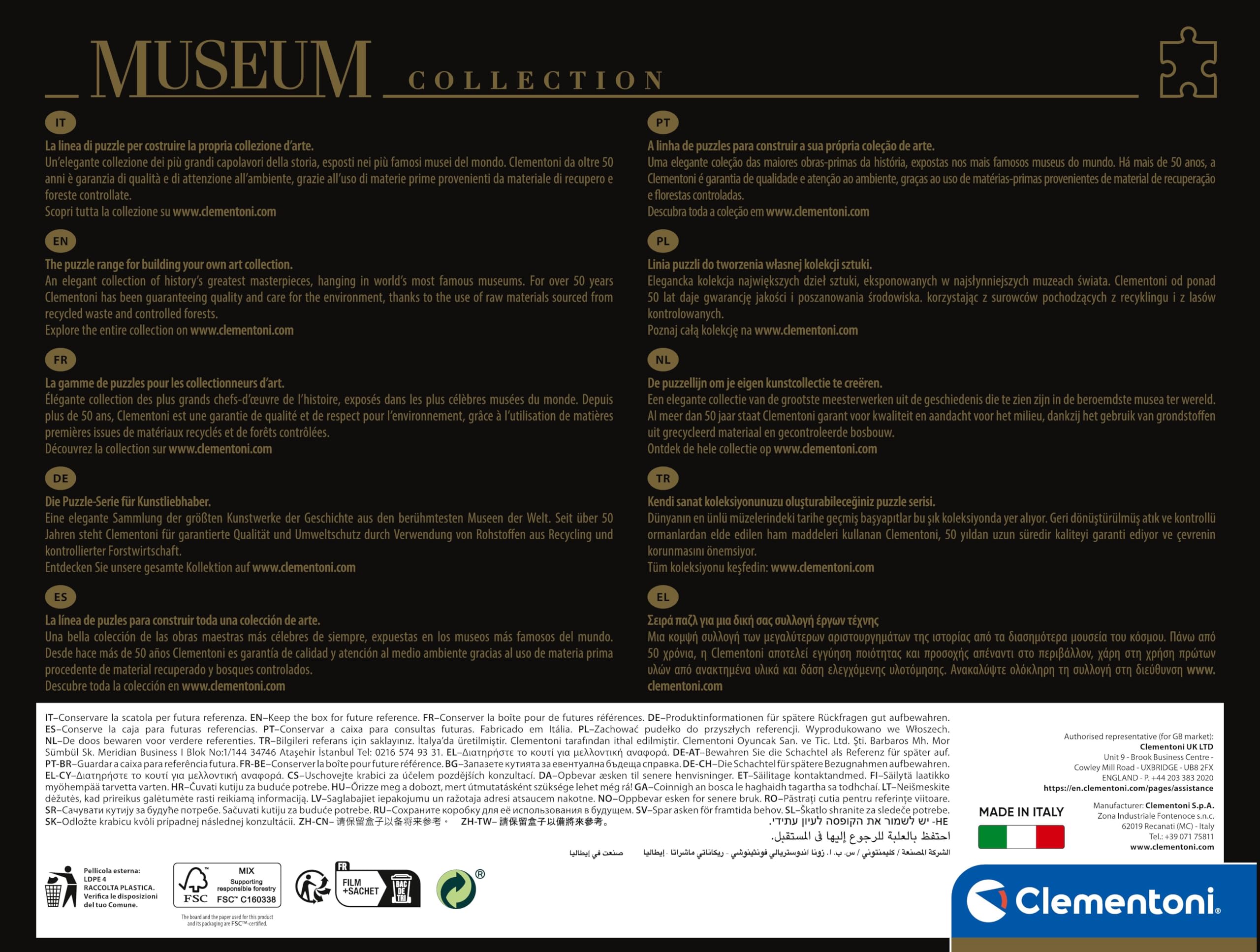 Clementoni Jigsaw Puzzle - Klimt: The Kiss - 1000 Pieces 3