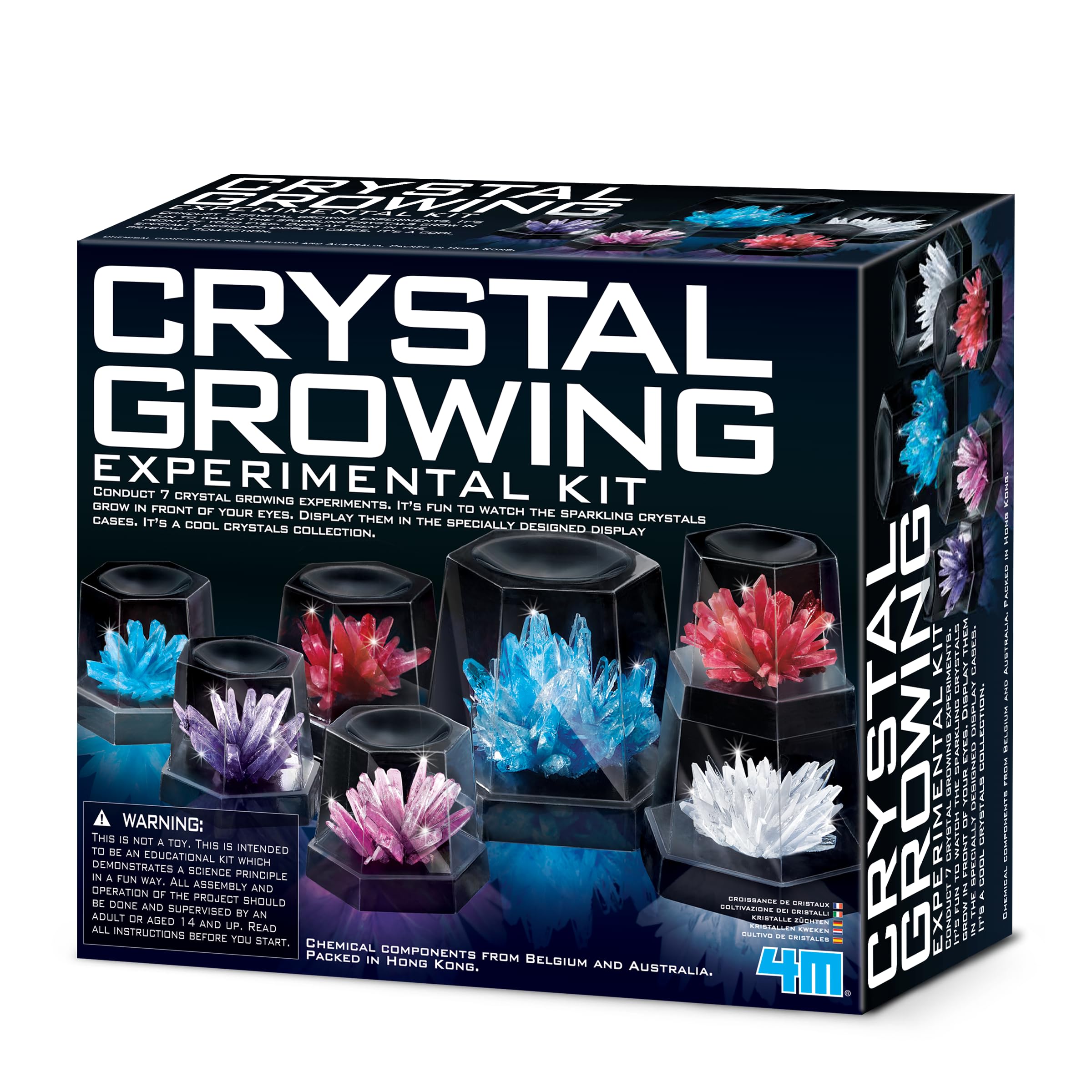 4M Crystal Growing Experimental Kit - Science & Chemistry Kit for Kids 14+ 1