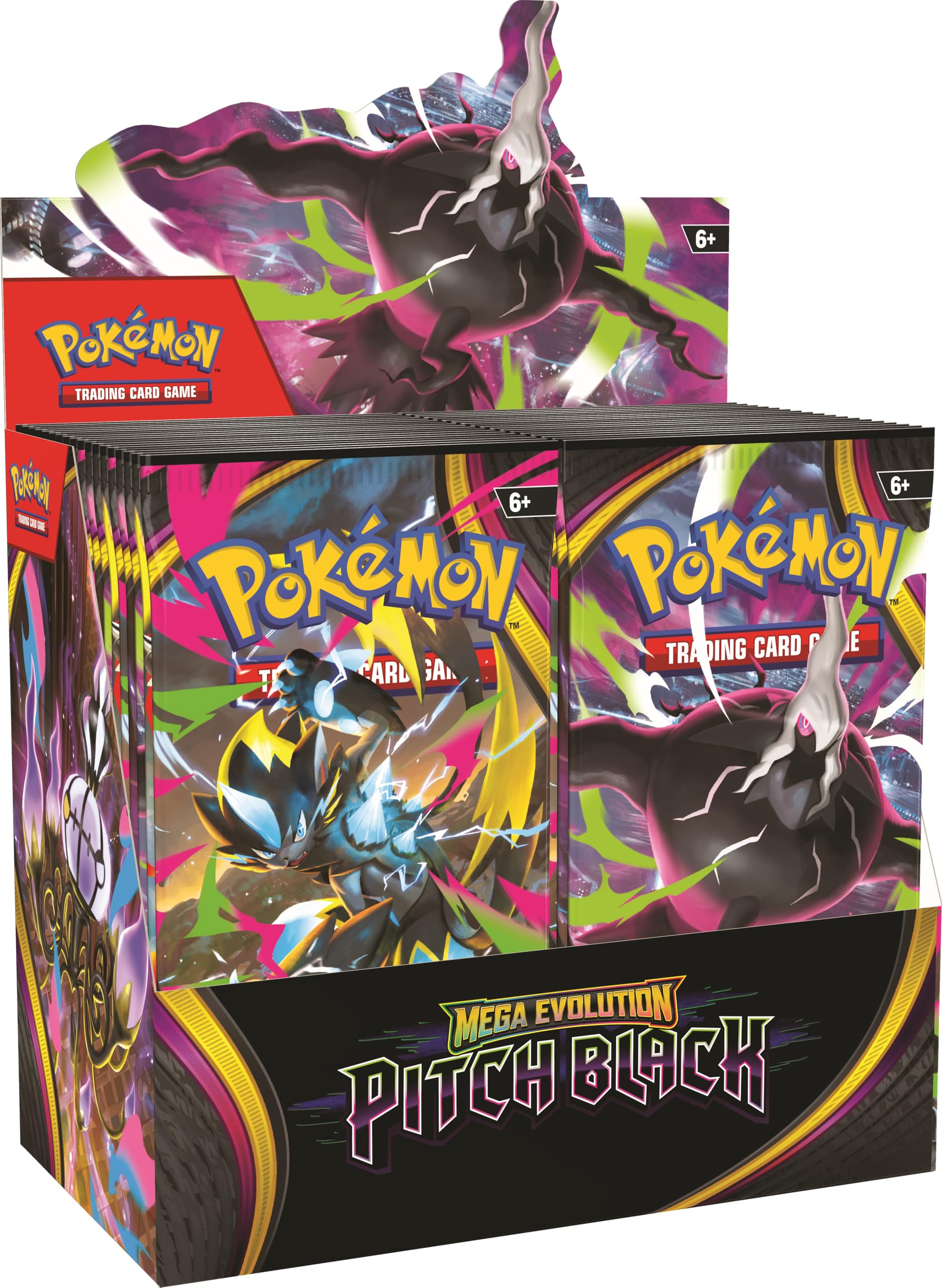 Pokémon TCG: Mega Evolution - Pitch Black Booster Display Box - 36 Packs