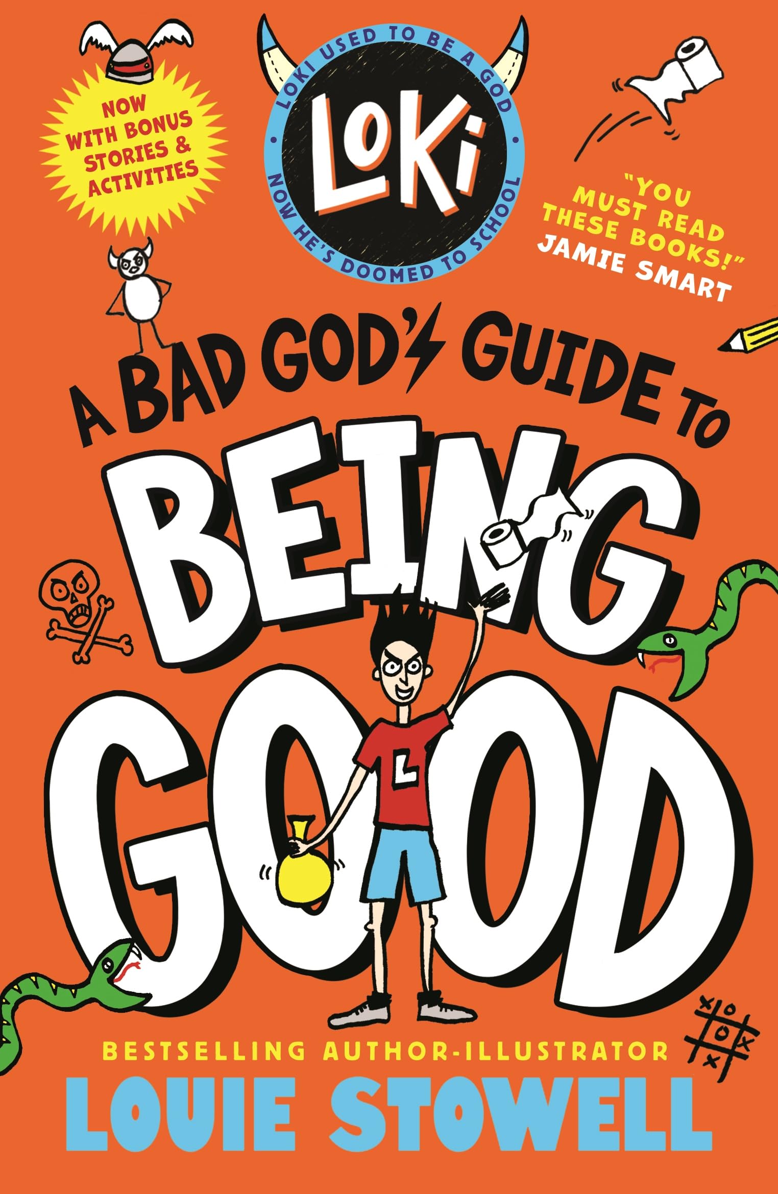 Louie Stowell - Loki: A Bad God's Guide to Being Good | Paperback