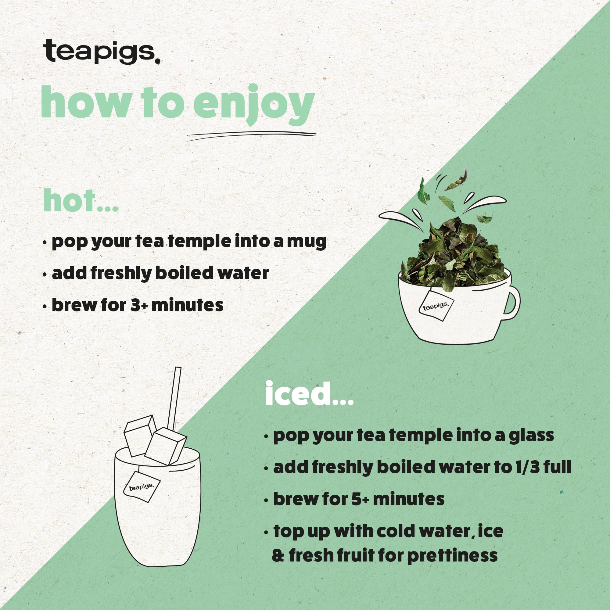 teapigs Chamomile & Manuka Honey Tea - Caffeine-Free Herbal Tea Bags 7