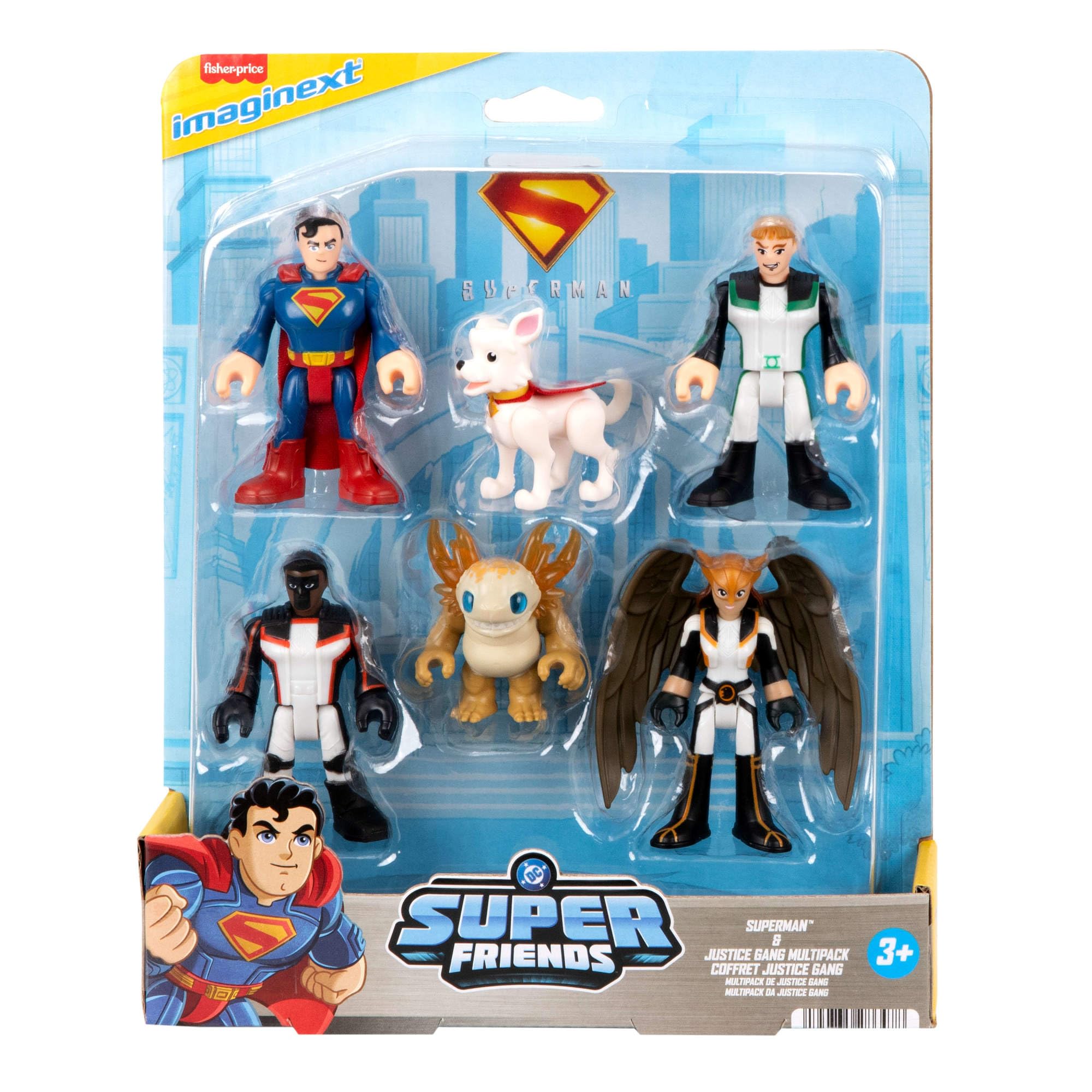 Fisher-Price Imaginext Superman Action Figure Multipack - 6 Characters, 3-in, Ages 3+