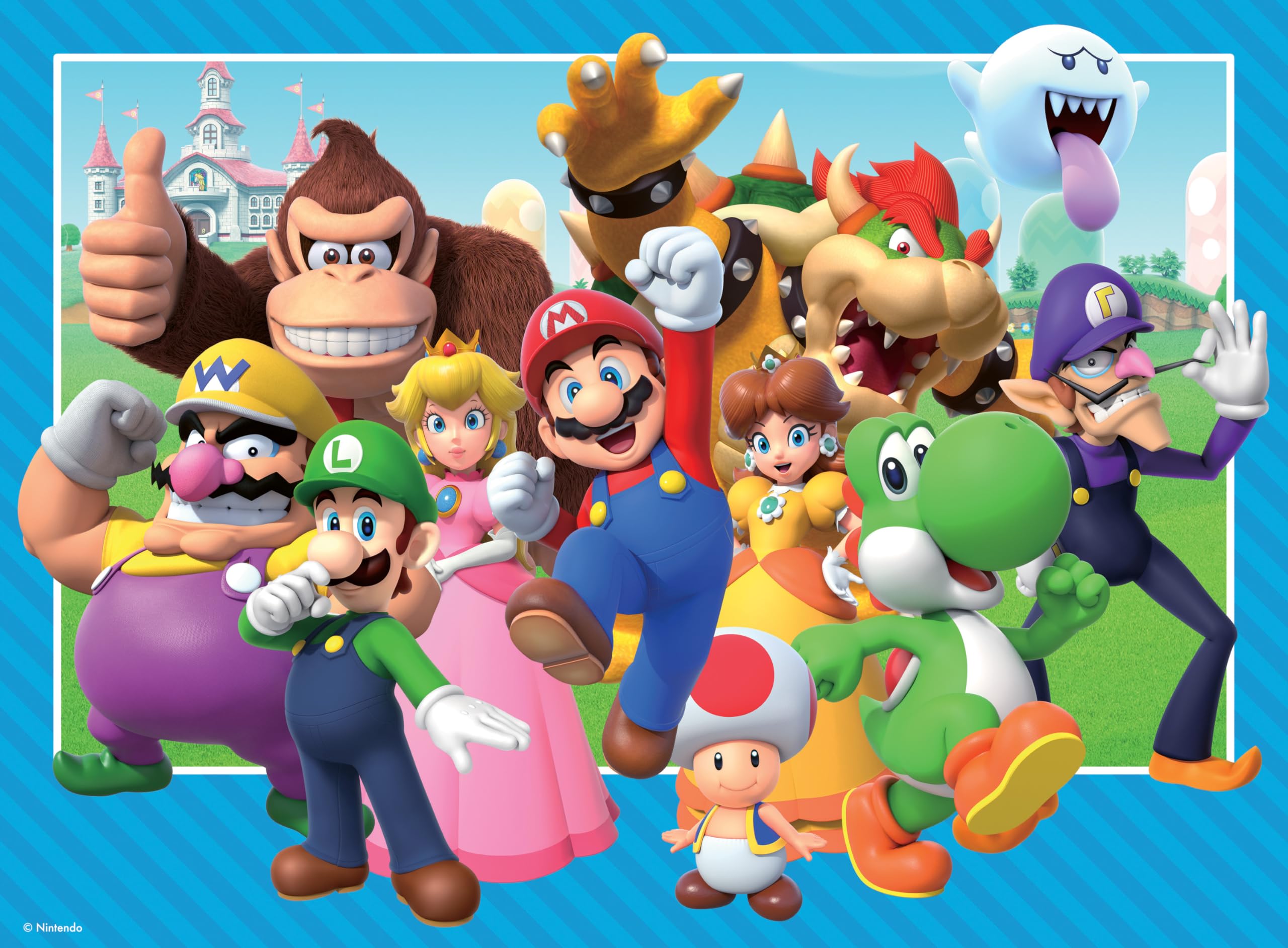 Ravensburger Super Mario Brothers Jigsaw Puzzle - 100 XXL Pieces for Ages 6+