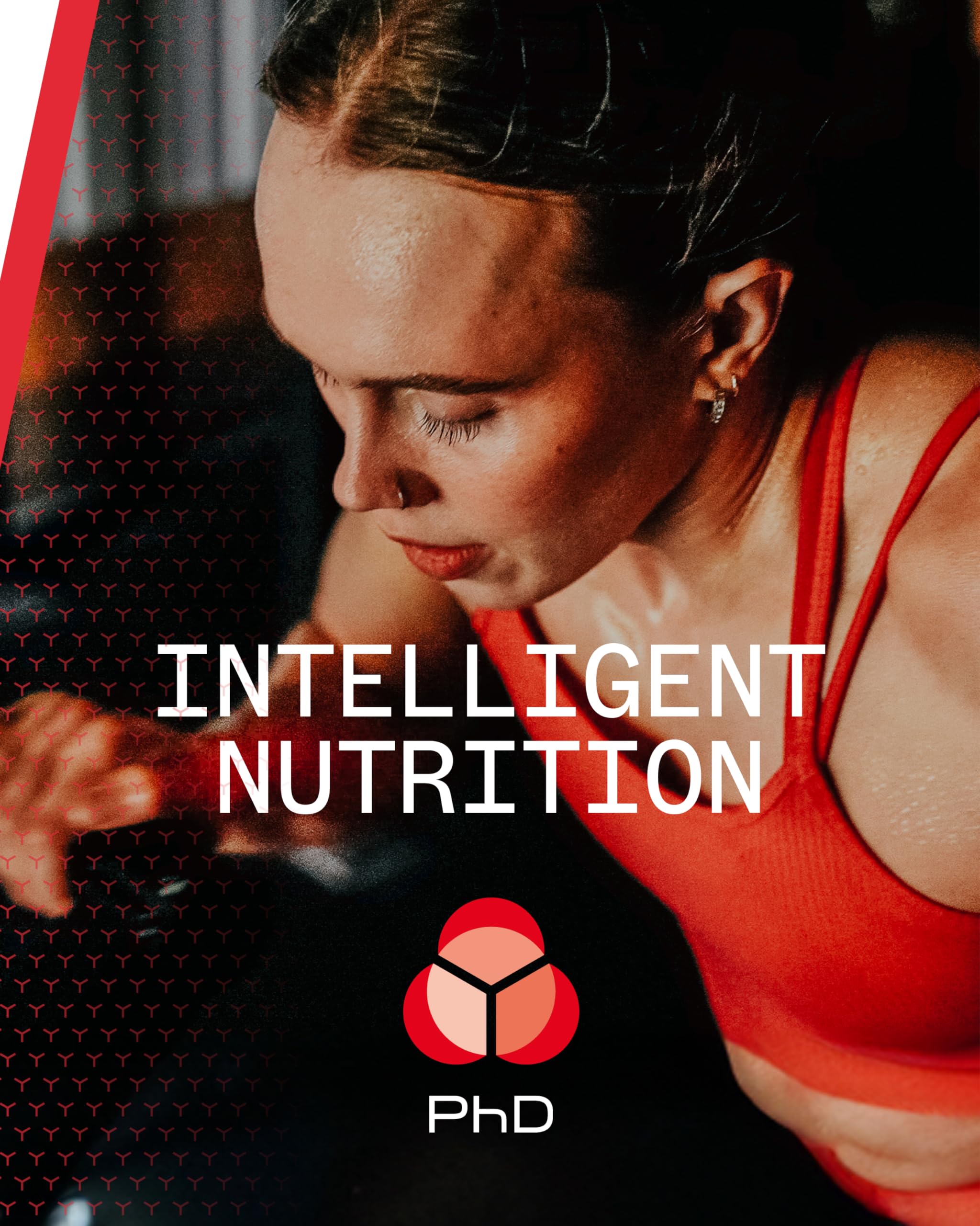 PhD Smart Protein Bar Low Sugar, Chocolate Raspberry Flavour, 21g Protein, 64g Bar (12 Pack) 12